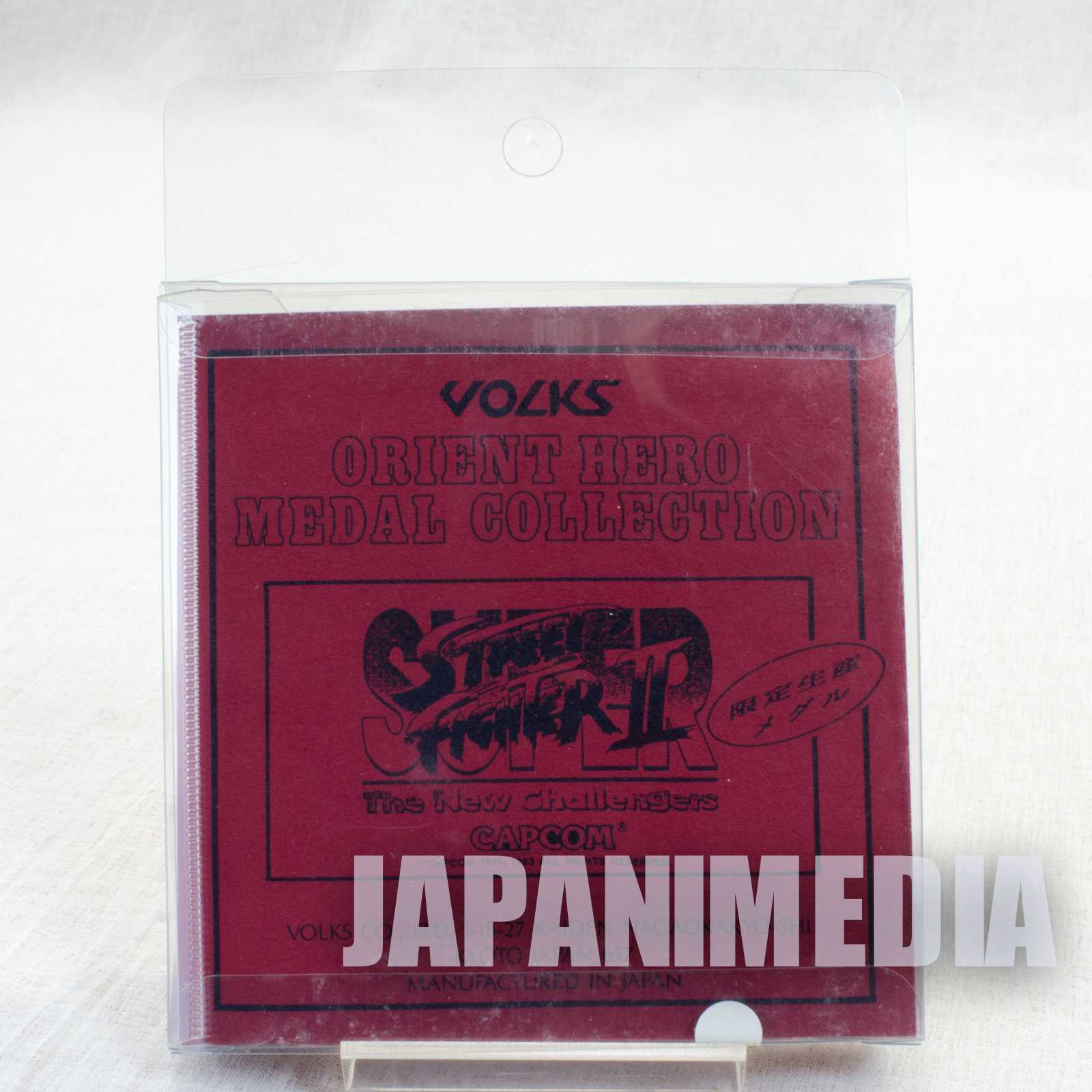 Street Fighter 2 Sagat Medal Type Resin Cast Model kit Volks Capcom FIGURE Japanimedia Store