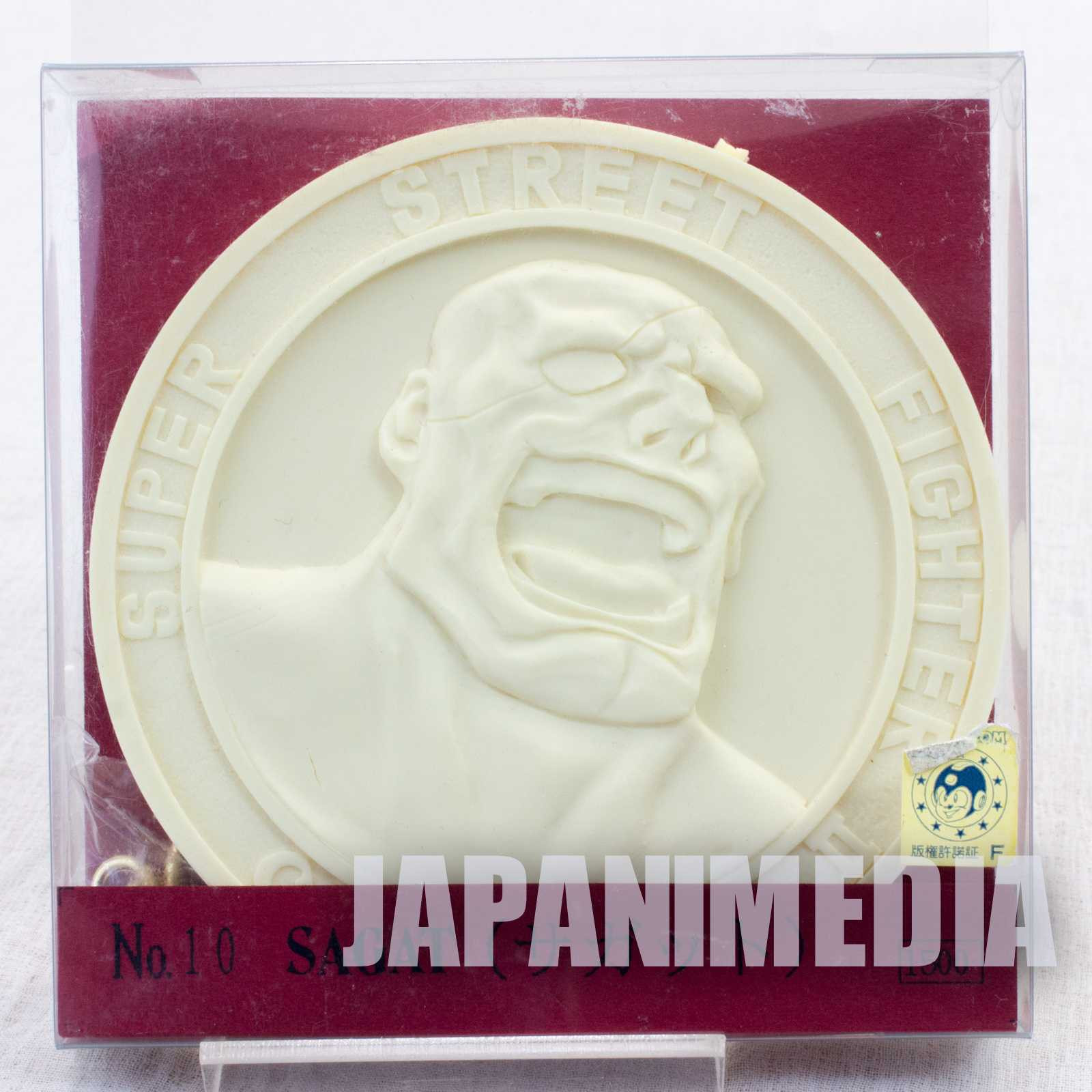 Street Fighter 2 Sagat Medal Type Resin Cast Model kit Volks Capcom FIGURE Japanimedia Store FRONT Street Fighter 2 Sagat Medal Type Resin Cast Model kit Volks Capcom FIGURE Japanimedia Store FRONT