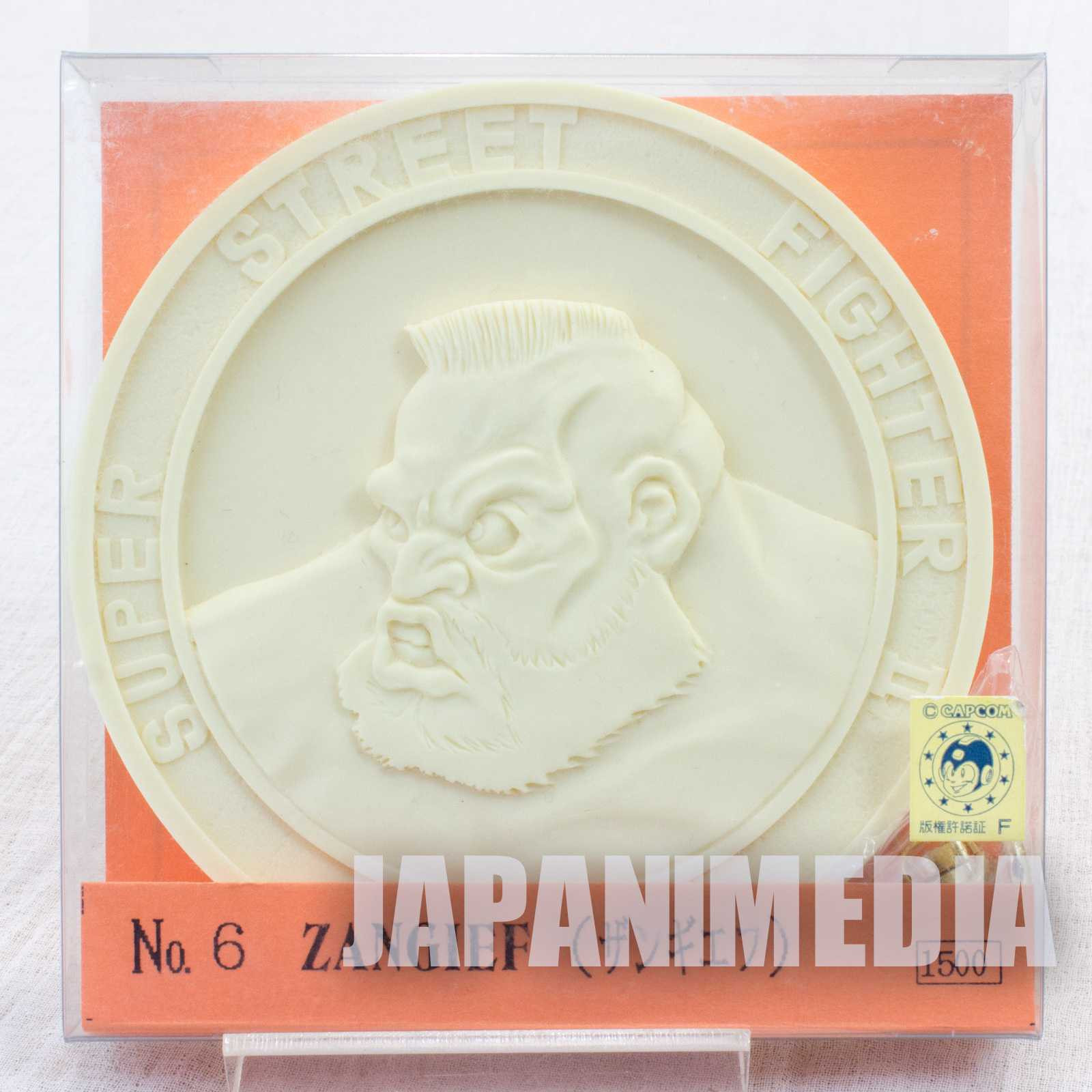 Street Fighter 2 Zangief Medal Type Resin Cast Model kit Volks Capcom FIGURE Japanimedia Store FRONT Street Fighter 2 Zangief Medal Type Resin Cast Model kit Volks Capcom FIGURE Japanimedia Store FRONT