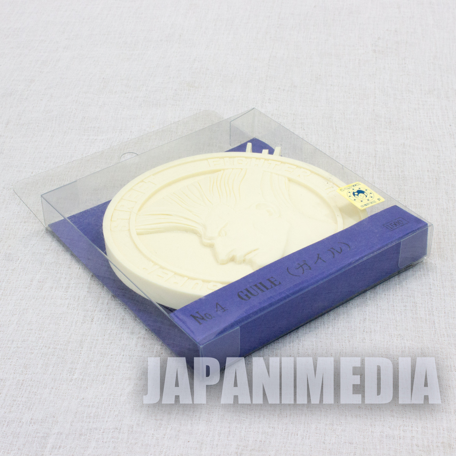 Street Fighter 2 Guile Medal Type Resin Cast Model kit Volks Capcom FIGURE