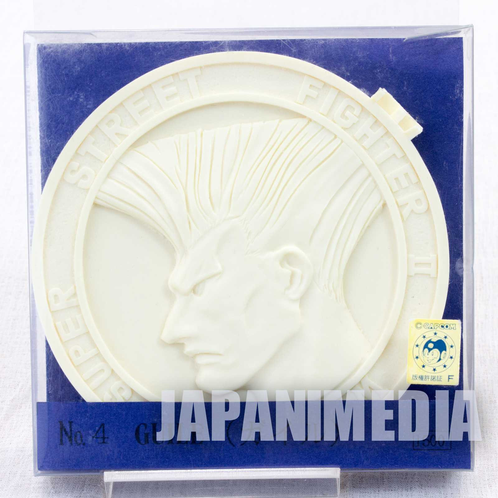 Street Fighter 2 Guile Medal Type Resin Cast Model kit Volks Capcom FIGURE Japanimedia Store FRONT Street Fighter 2 Guile Medal Type Resin Cast Model kit Volks Capcom FIGURE Japanimedia Store FRONT