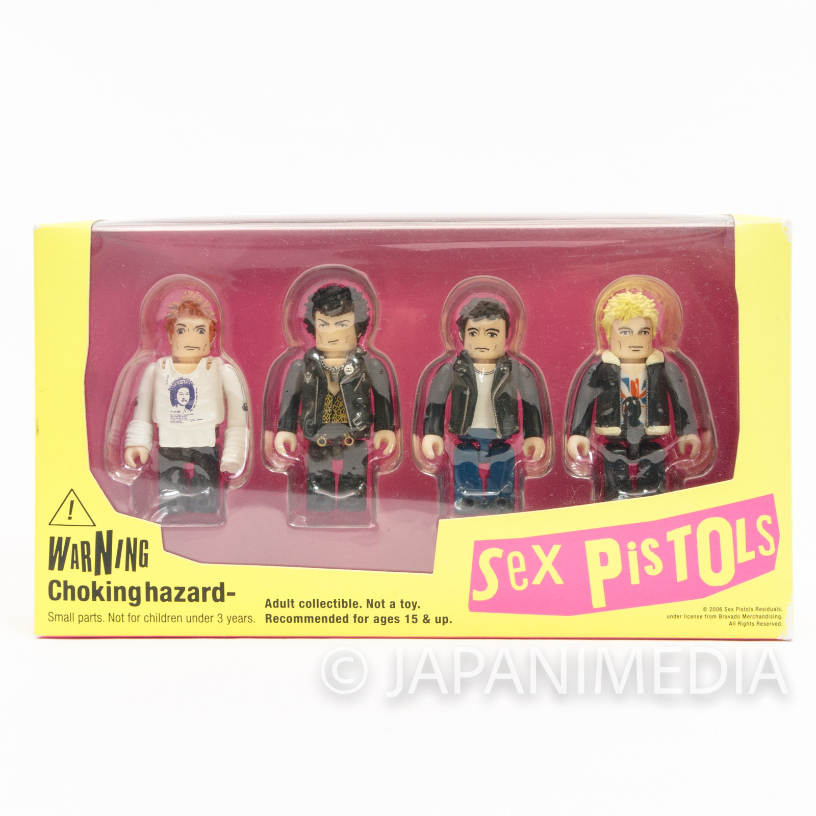 SEX PISTOLS Kubrick figure set Johnny Rotten Sid Vicious Medicom 