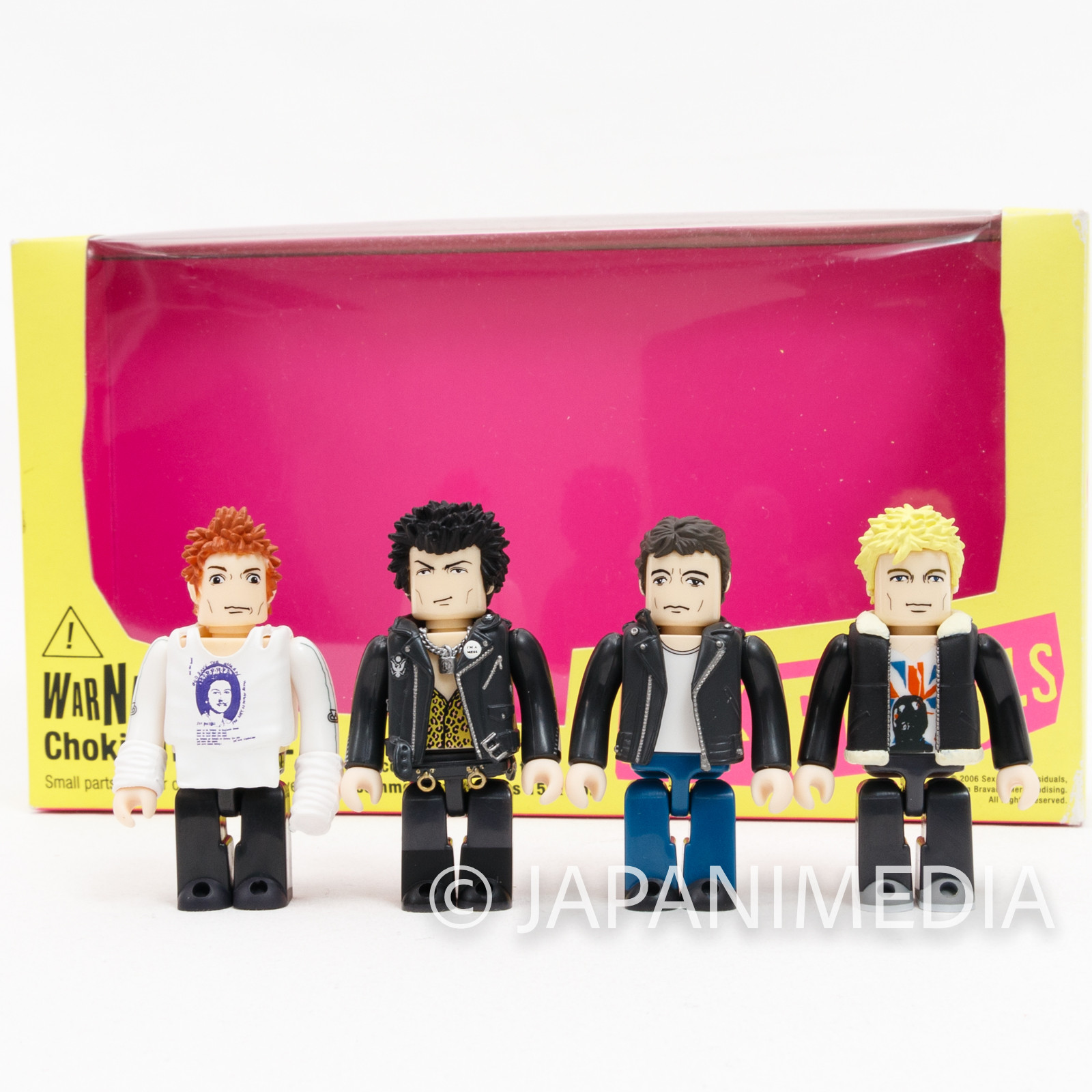 SEX PISTOLS Kubrick figure set Johnny Rotten Sid Vicious