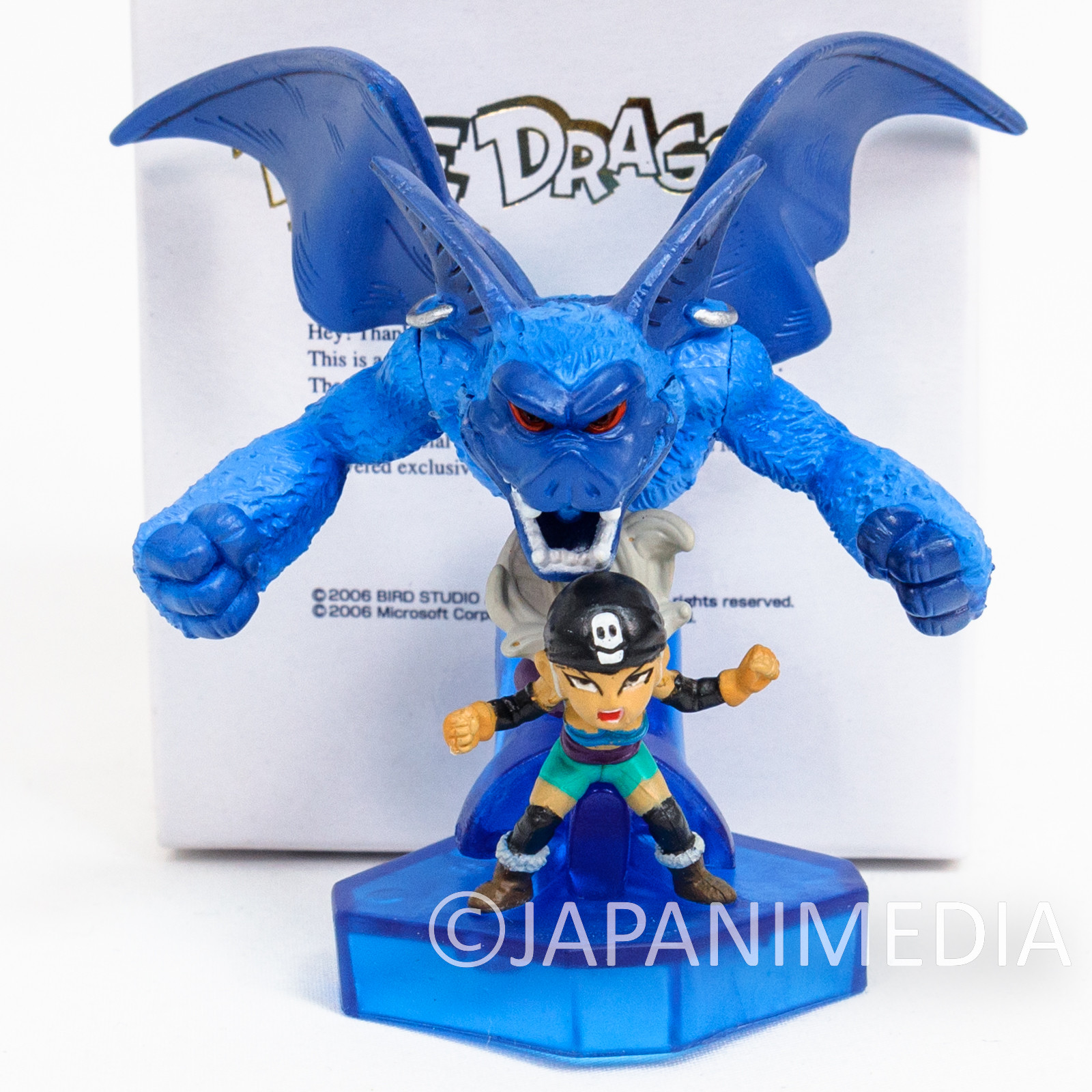 Blue Dragon Zola & Shadow Killer Bat Mini Figure Akira Toriyama JAPAN ANIME