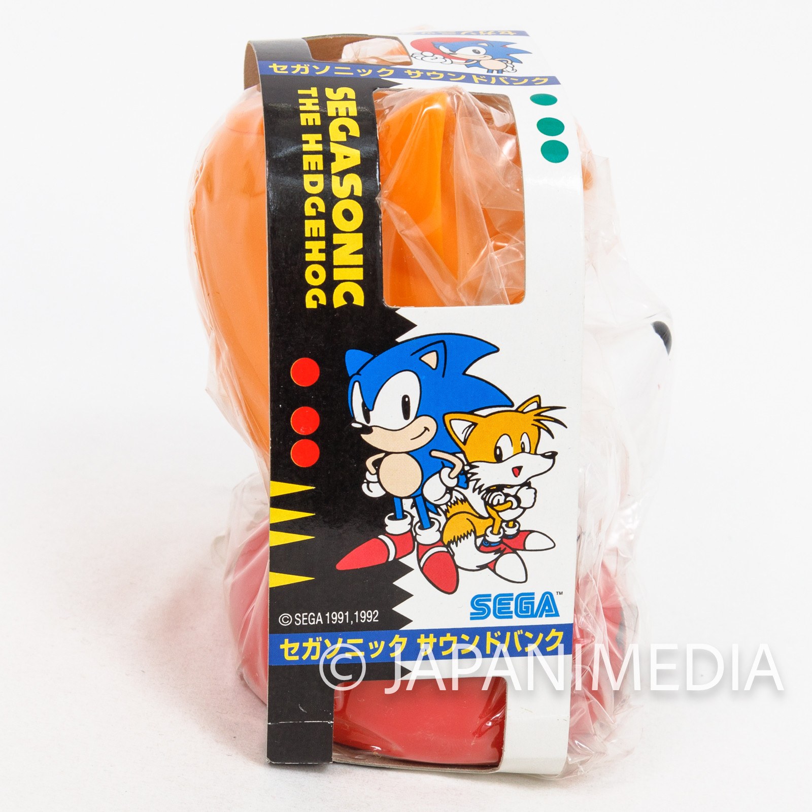 Sonic The Hedgehog Tails Figure Coin Bank SEGA JAPAN