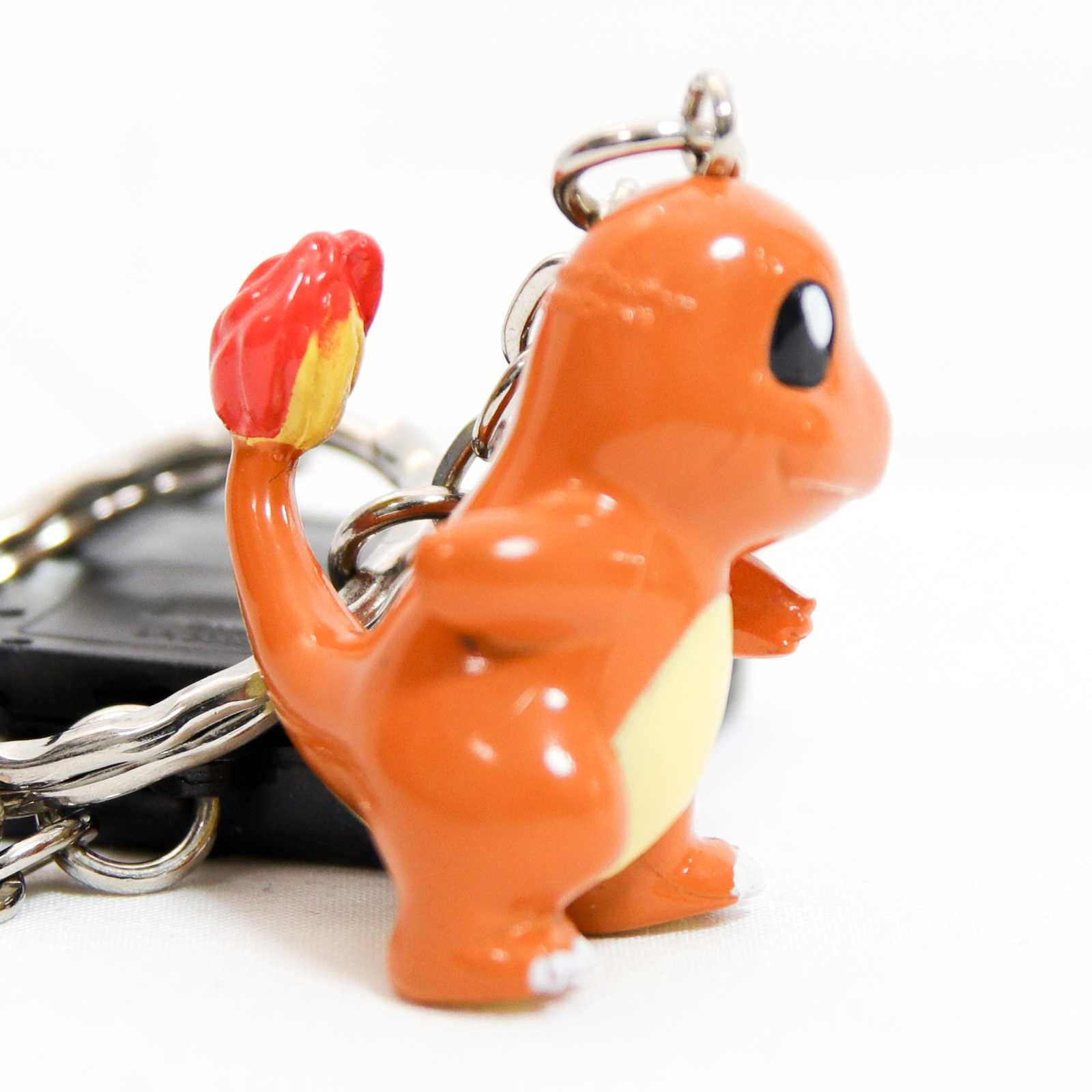 RARE! Pokemon Charmander & Game Boy Advance SP Miniature Figure Keychain JAPAN Japanimedia Store