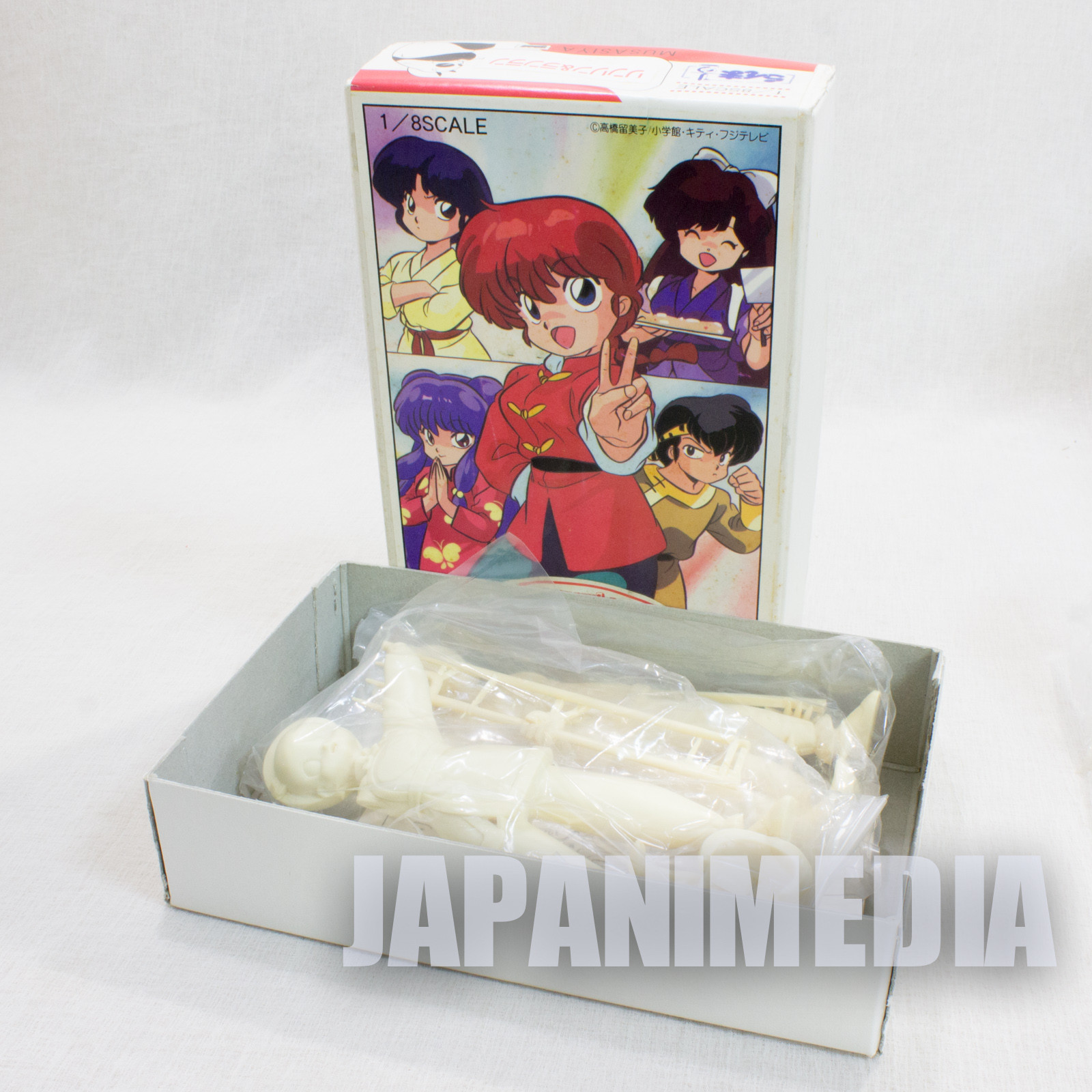 Ranma 1/2 Ling-Ling & Lung-Lung 1/8 Scale Resin Cast Model Kit Musashiya