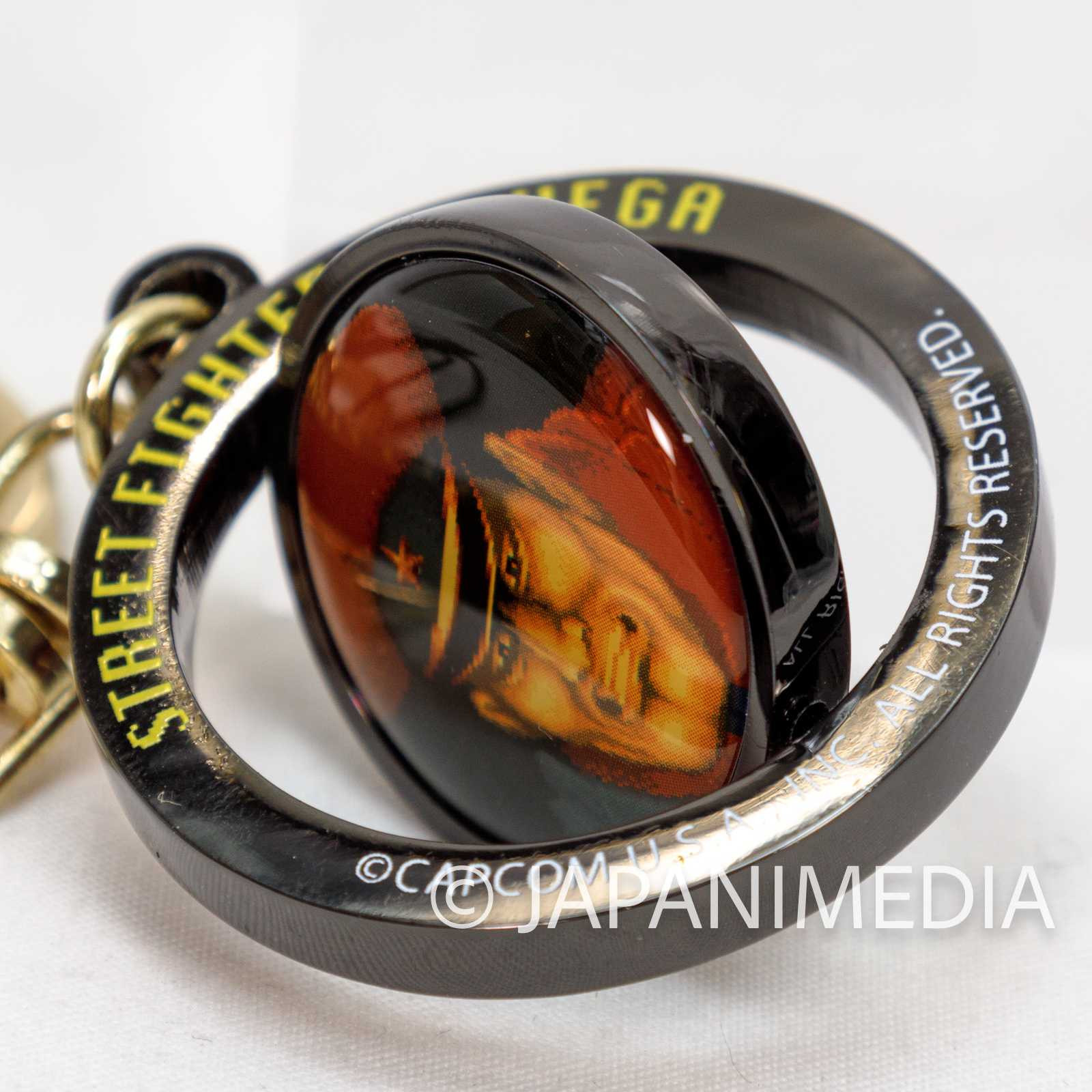 Street Fighter 2 Bison Turn Metal Mascot Keychain Capcom Character JAPAN Vega Japanimedia Store