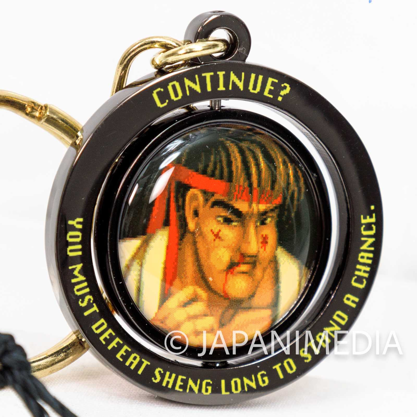 Street Fighter 2 Ryu Turn Metal Mascot Keychain Capcom Character JAPAN Japanimedia Store