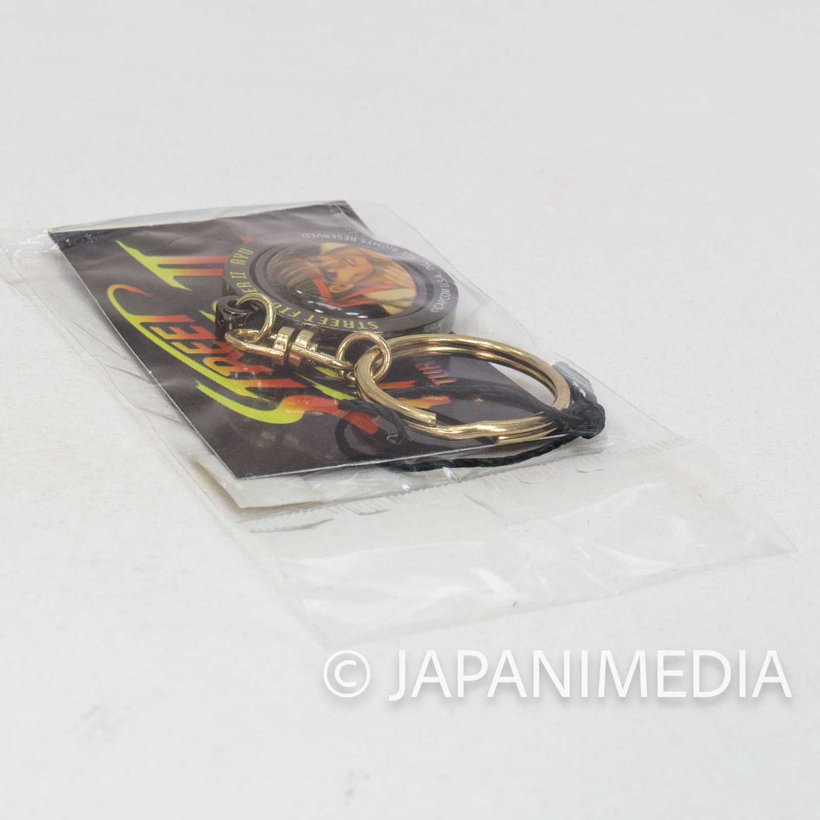 Street Fighter 2 Ryu Turn Metal Mascot Keychain Capcom Character JAPAN Japanimedia Store