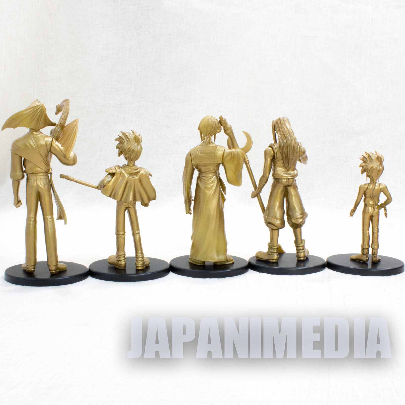 Gensomaden SAIYUKI Trading Figure 5pc Gold ver. Set [Sanzo / Goku / Gojyo / Hakkai / Goku (secret ver.) ] JAPAN