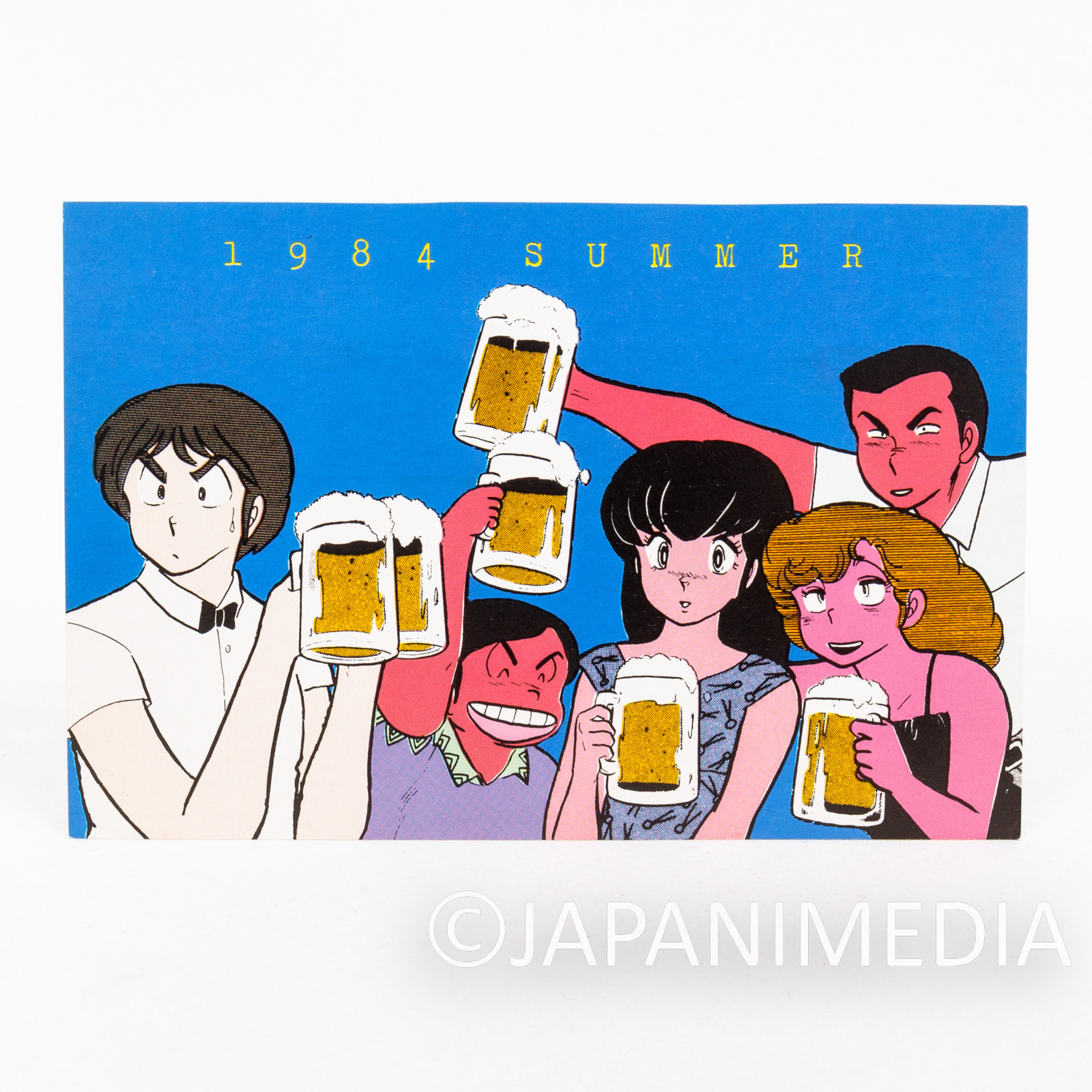 Retro Maison Ikkoku Post Card 3pc Set [Kyoko / Godai / Ichinose / Yotsuya / Akemi] JAPAN
