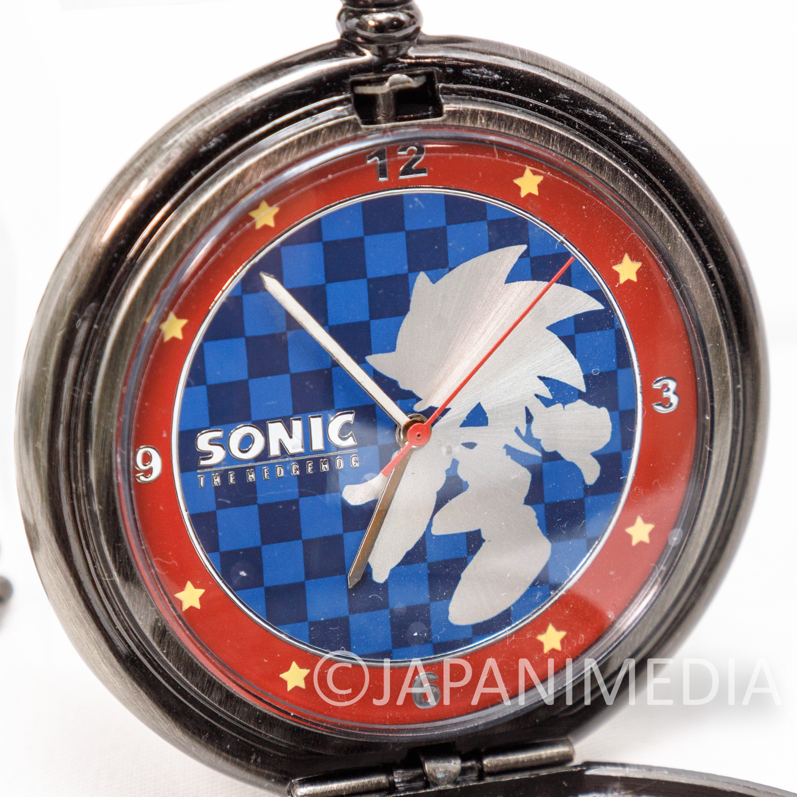 RARE! Sonic The Hedgehog 20th Anniversary Pocket watch #2 SEGA JAPAN GAME