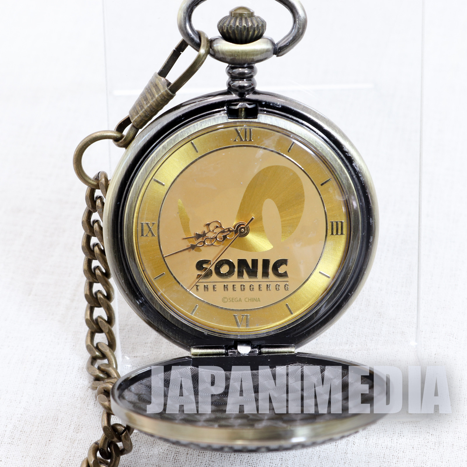RARE! Sonic The Hedgehog 20th Anniversary Pocket watch #3 SEGA JAPAN GAME