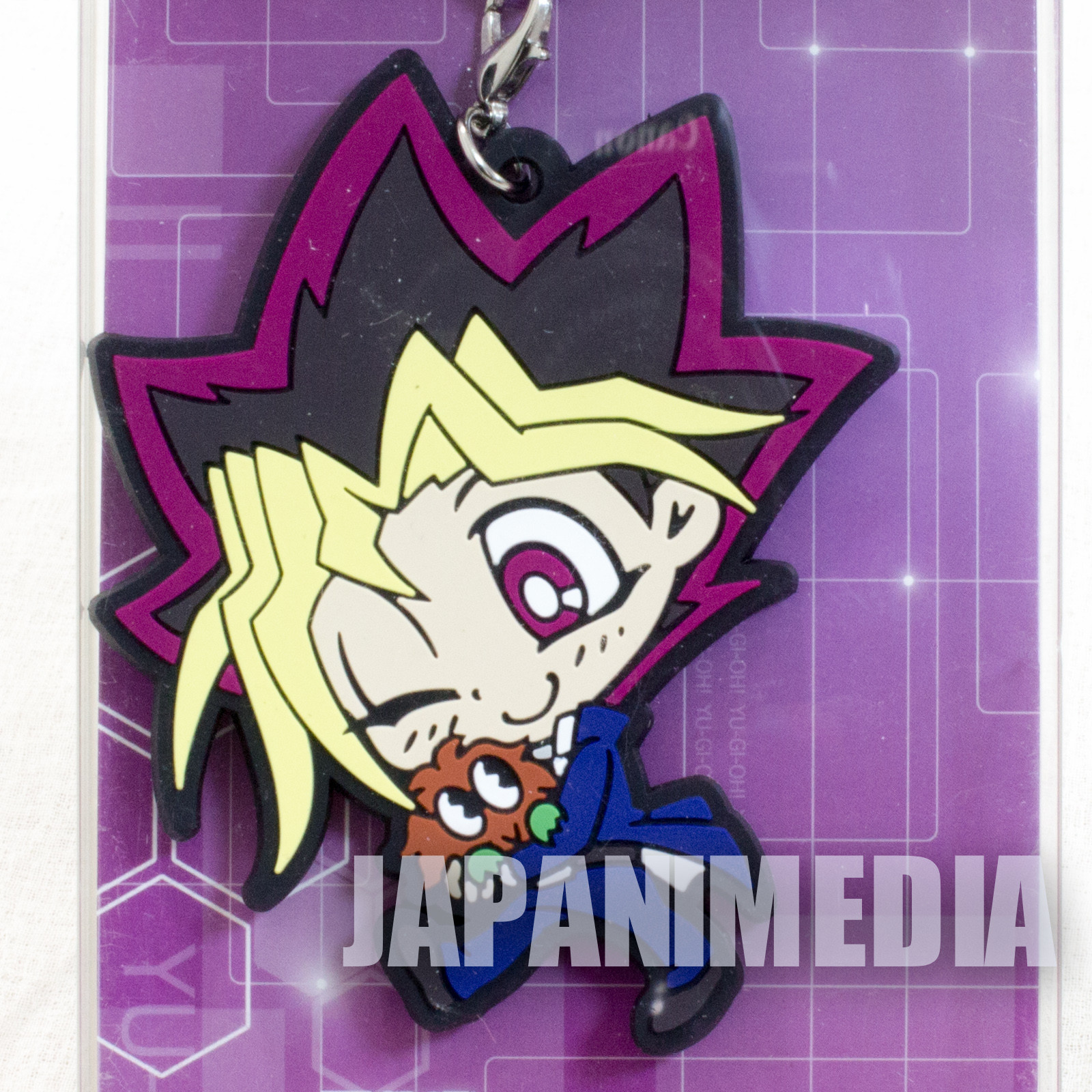 Yu-Gi-Oh! Yugi Muto 20th Deformation Rubber strap Special vo.1 JAPAN ANIME