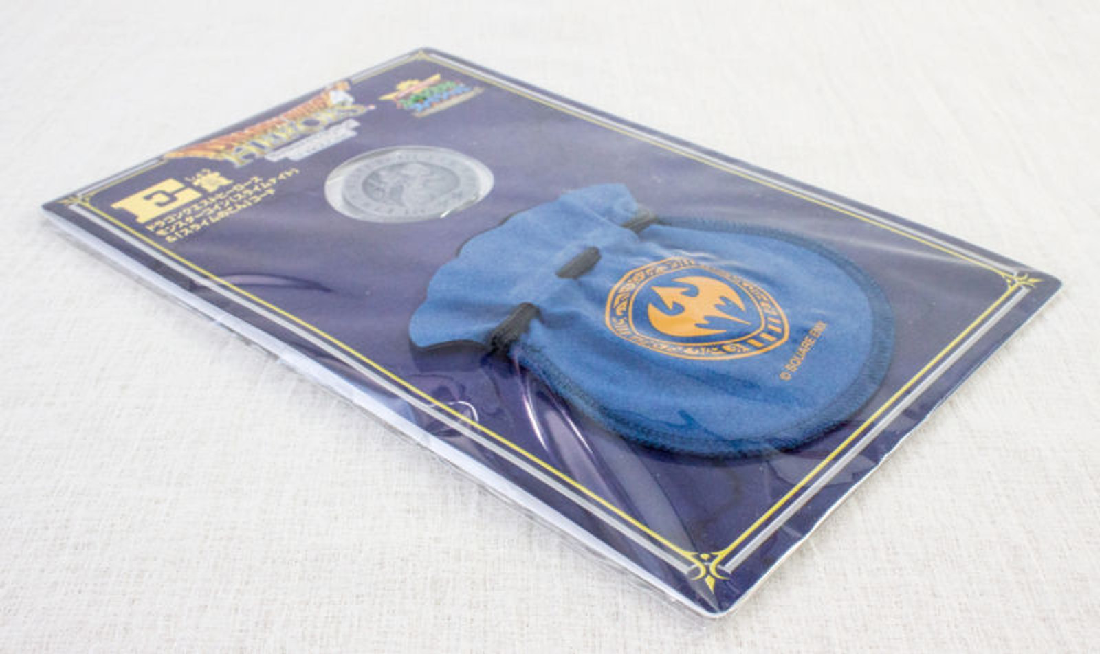 Dragon Quest Monster Coin Slime Knight +Drawstring Bag SQUARE ENIX JAPAN