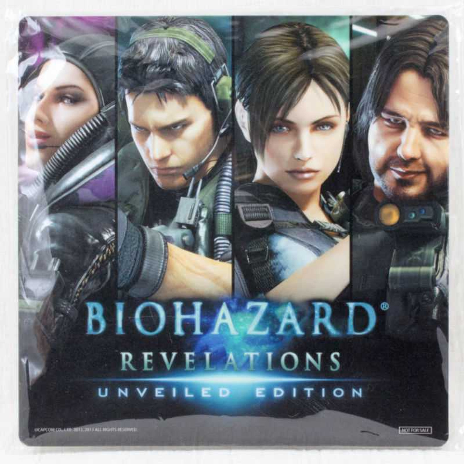 RARE RESIDENT EVIL Biohazard Revelations Mouse Pad Limted Item Capcom JAPAN GAME Resident Evil Japanimedia Store FRONT