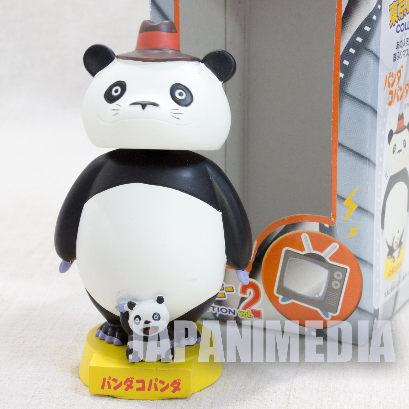 RARE!! Panda Go Kopanda Bobblehead Figure Ghibli Hayao Miyazaki JAPAN ANIME