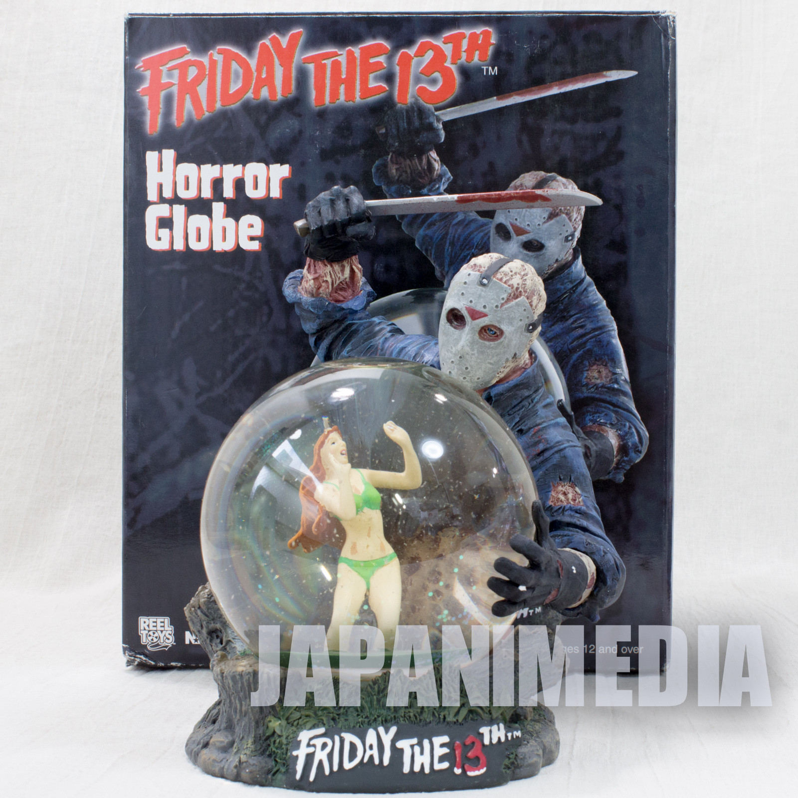 Friday The 13th Jason Voorhees Figure Horror Globe NECA