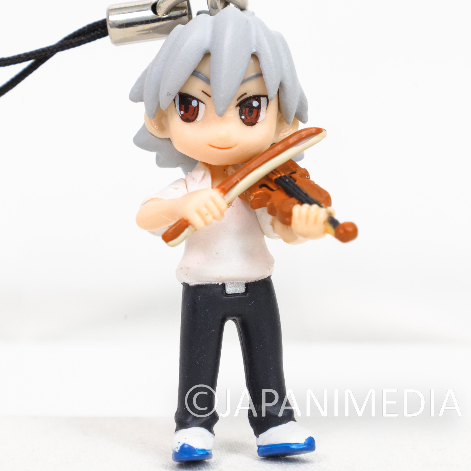 Evangelion Kaworu Nagisa playing Violin Petit EVA Mascot Mini Figure Strap