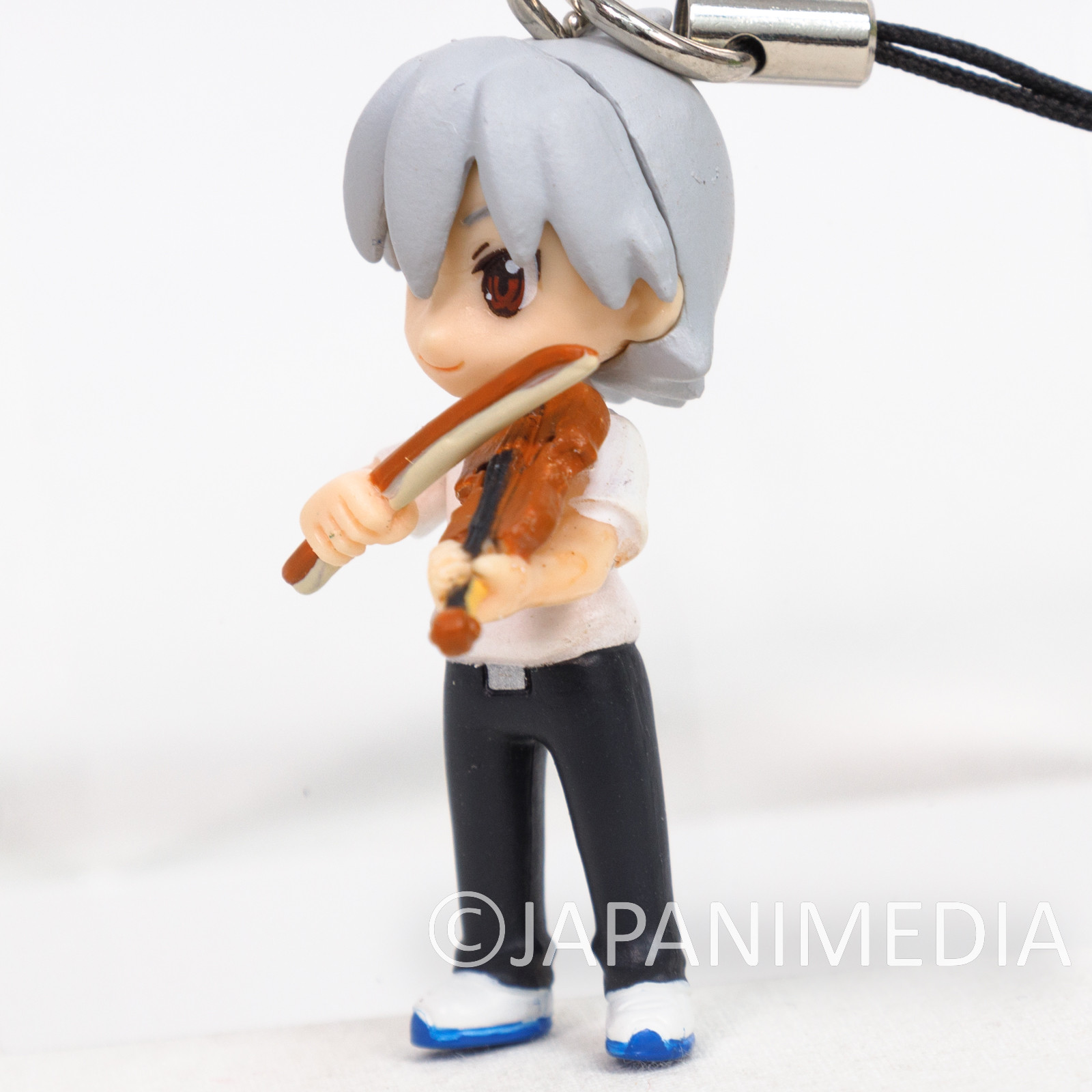 Evangelion Kaworu Nagisa playing Violin Petit EVA Mascot Mini Figure Strap