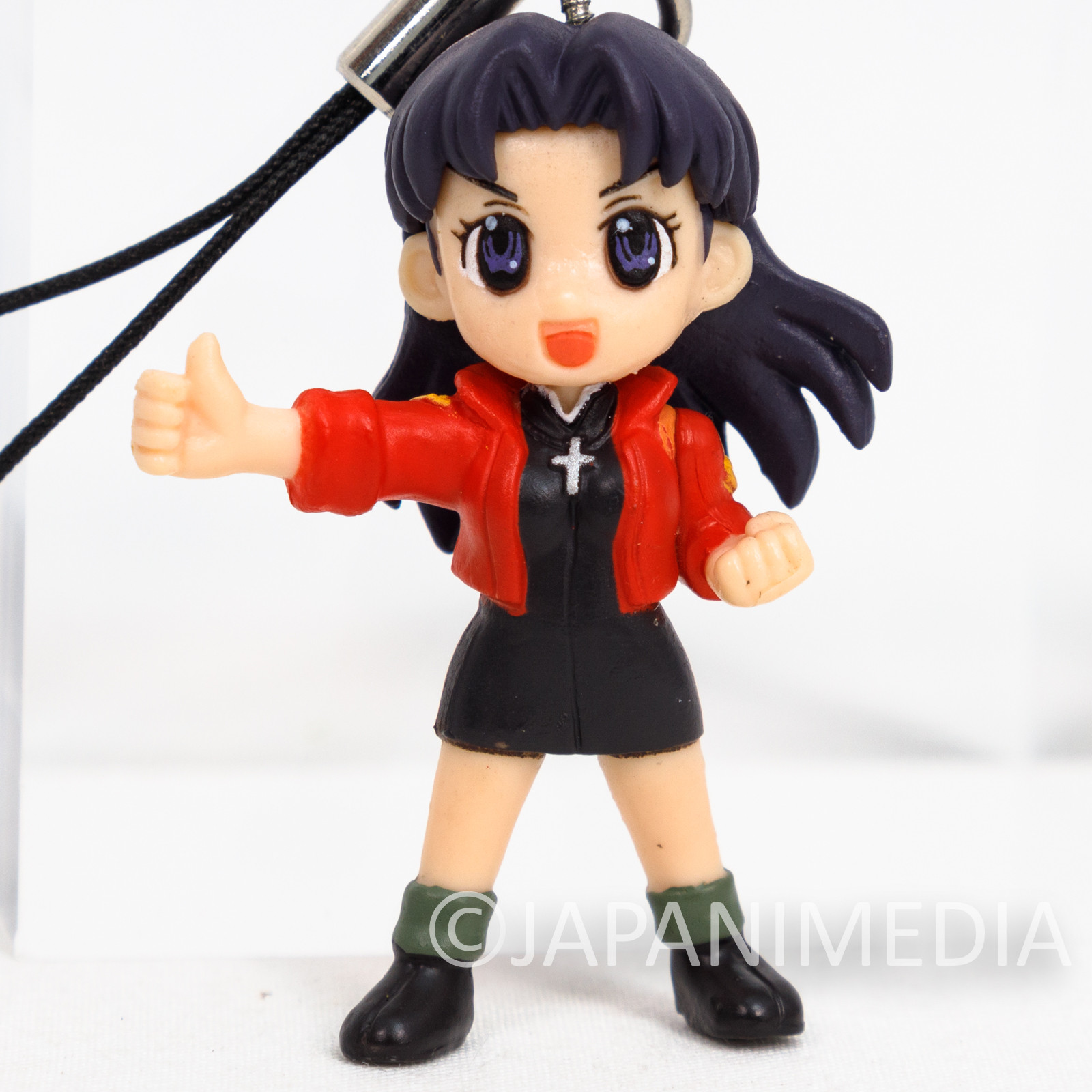 Evangelion Misato Katsuragi Petit EVA Mascot Mini Figure Strap ANIME JAPAN