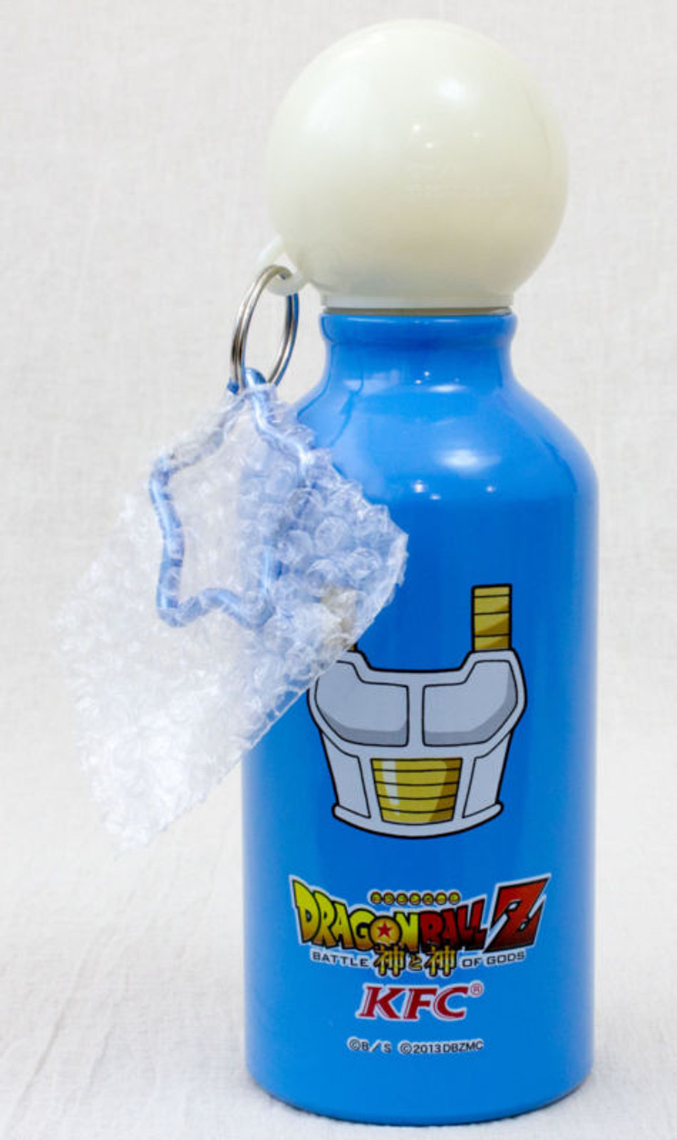 Dragon Ball Z KFC Limited Canteens Aluminum Bottle Vegeta JAPAN ANIME