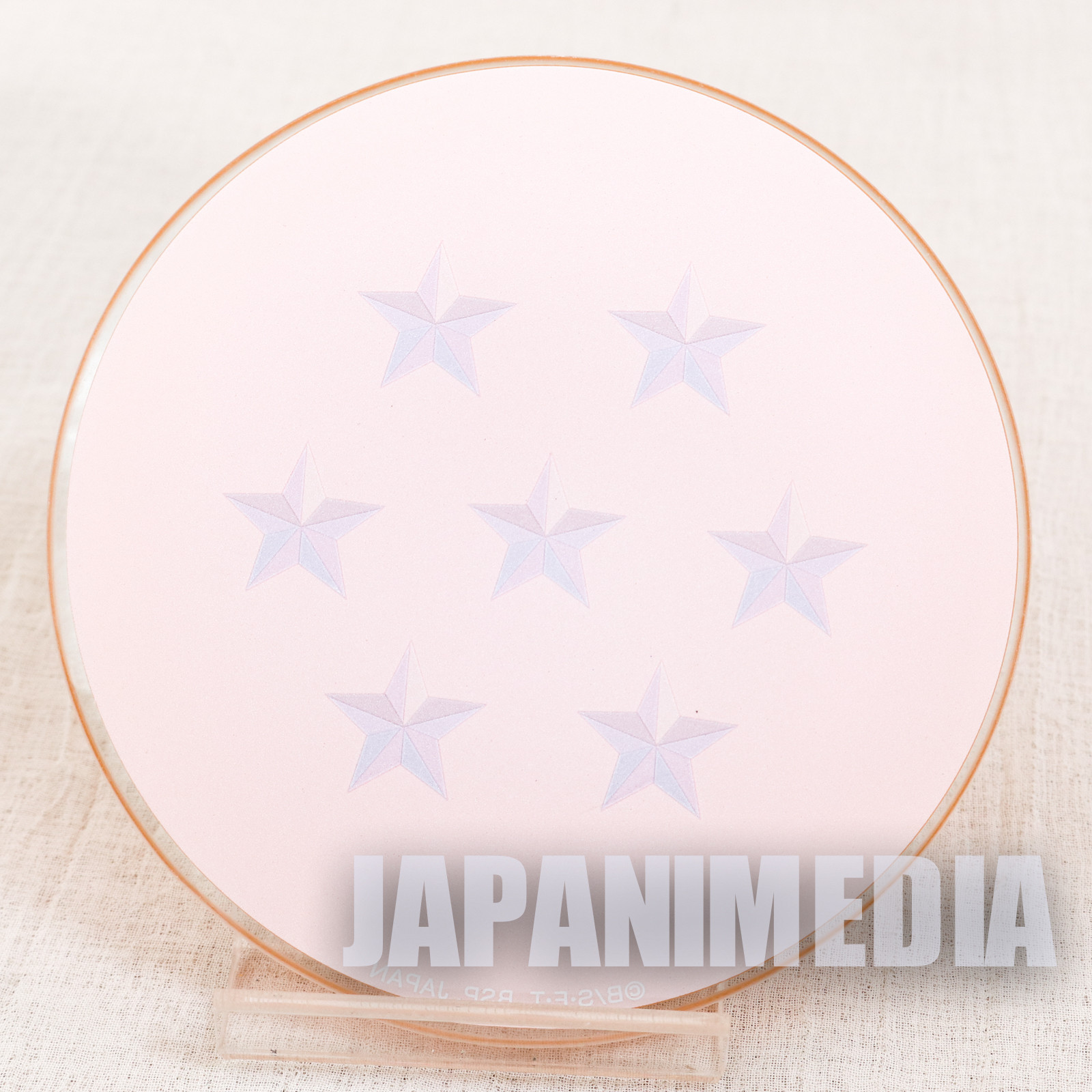 Dragon Ball Z Glass Plate #7 Ball Banpresto JAPAN