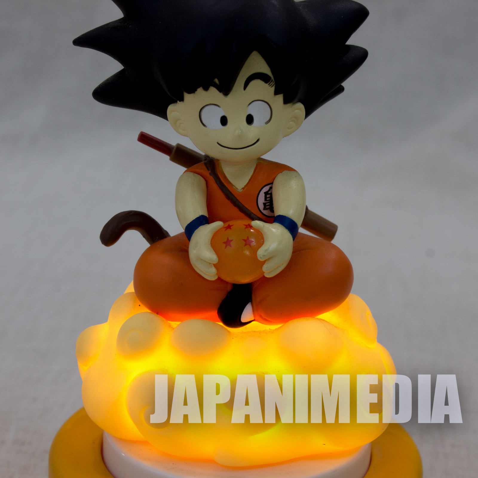 RARE! Dragon Ball Son Goku Gokou Boy Touch Light Figure Popy 2 JAPAN ANIME