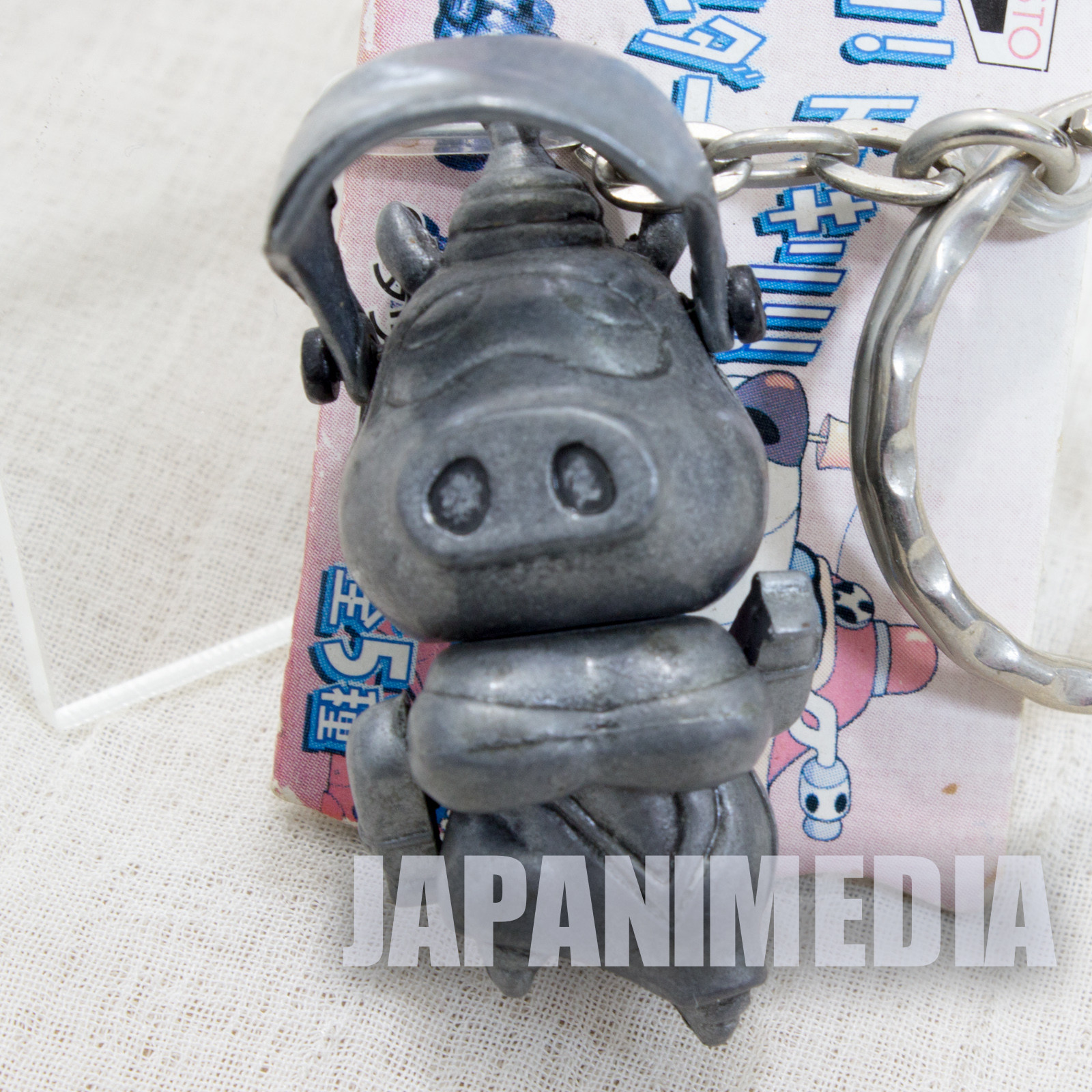 Yatterman Odate-Buta Tatsunoko Mecha Metal Figure Key Chain Banpresto