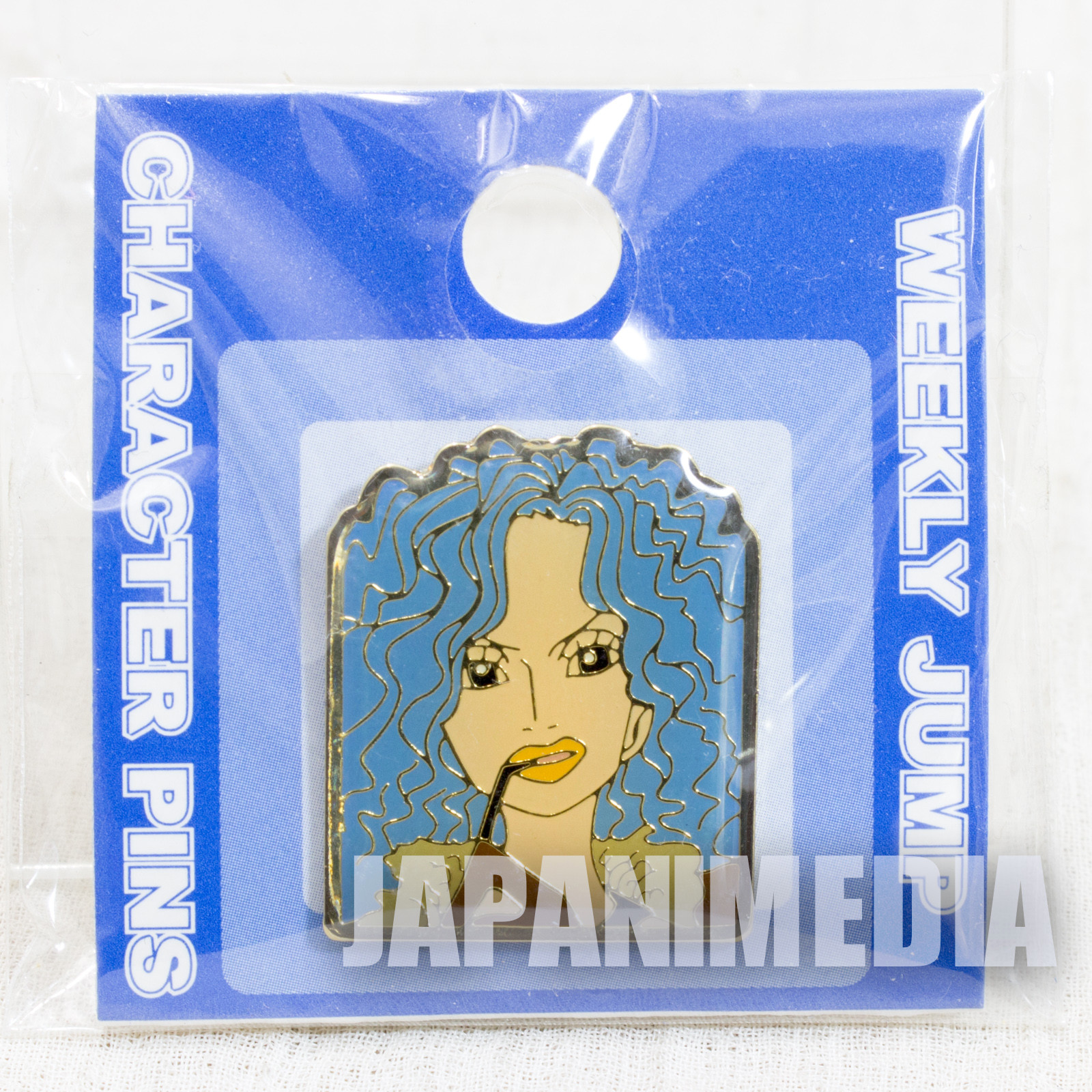 ONE PIECE Miss Doublefinger (Zala) Weekly Jump Character Pins JAPAN ANIME MANGA