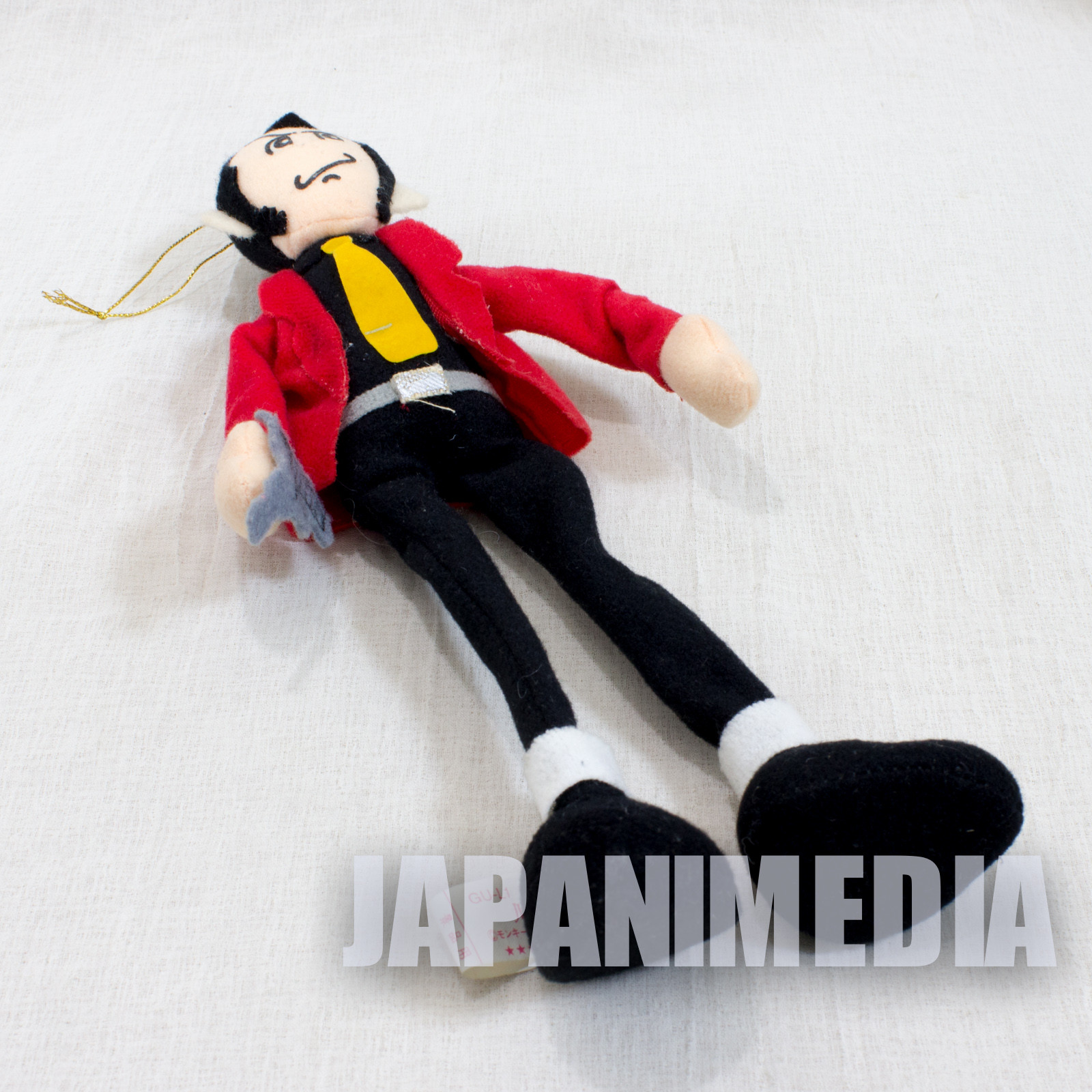 Lupin the Third LUPIN Bendable Plush Doll Figure 10" JAPAN ANIME