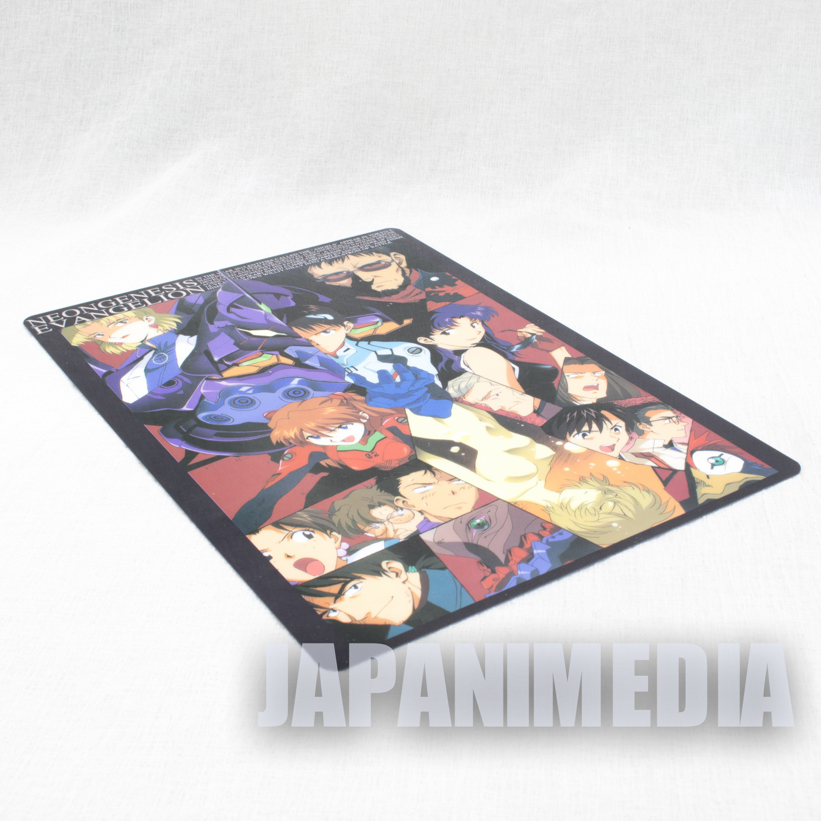 Evangelion Rei Asuka Shinji Misato Plastic Pencil Board Pad Shitajiki JAPAN