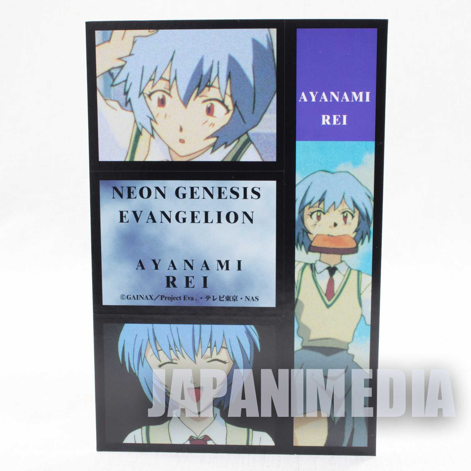 Retro Evangelion Two-layer type Post Card 5pc Set SEGA JAPAN ANIME Japanimedia Store