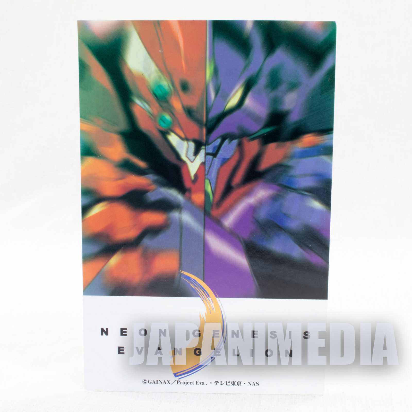 Retro Evangelion Two-layer type Post Card 5pc Set SEGA JAPAN ANIME Japanimedia Store
