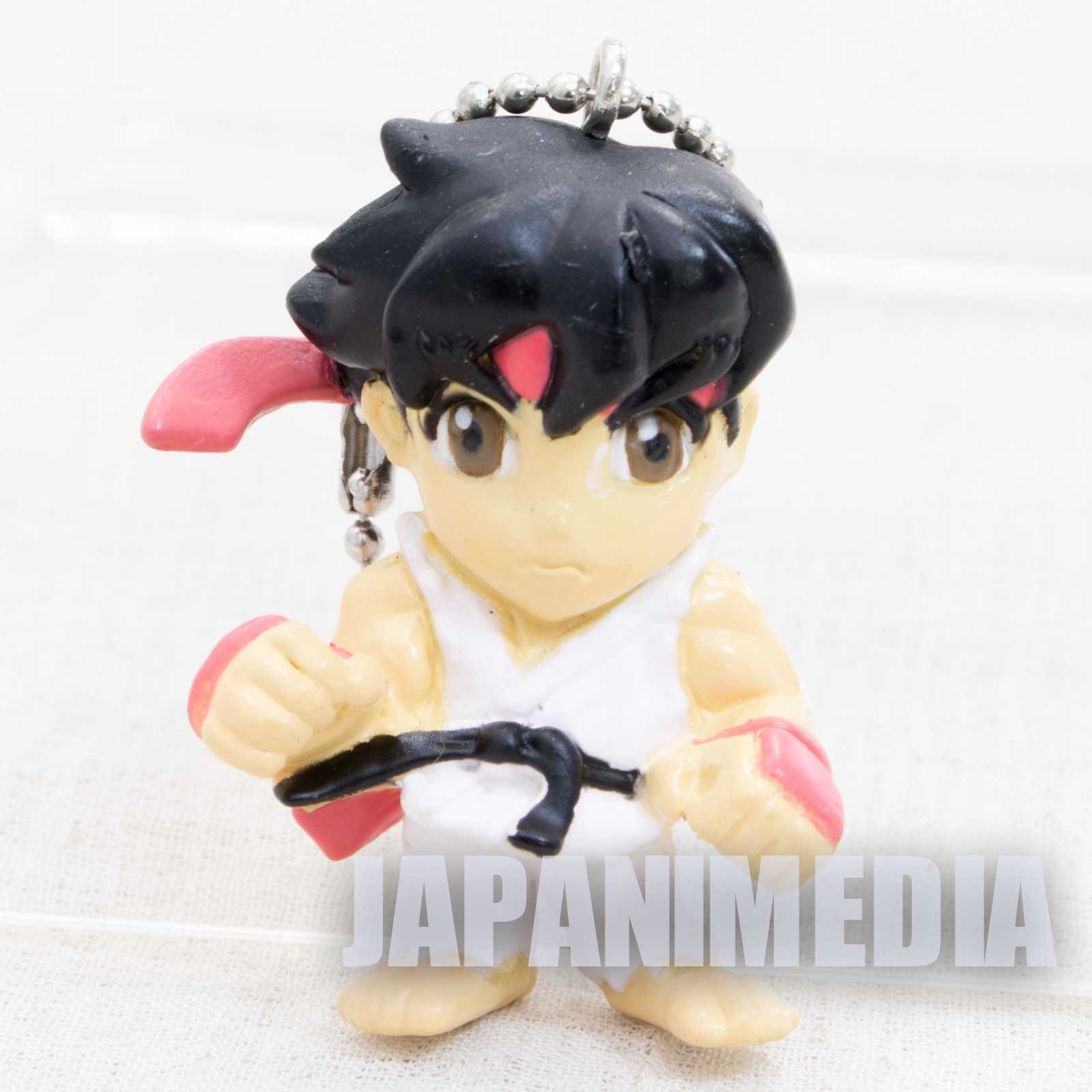 Street Fighter 2 Mini Figure Ryu Figure Ballchain Capcom JAPAN GAME 2 Japanimedia Store FRONT