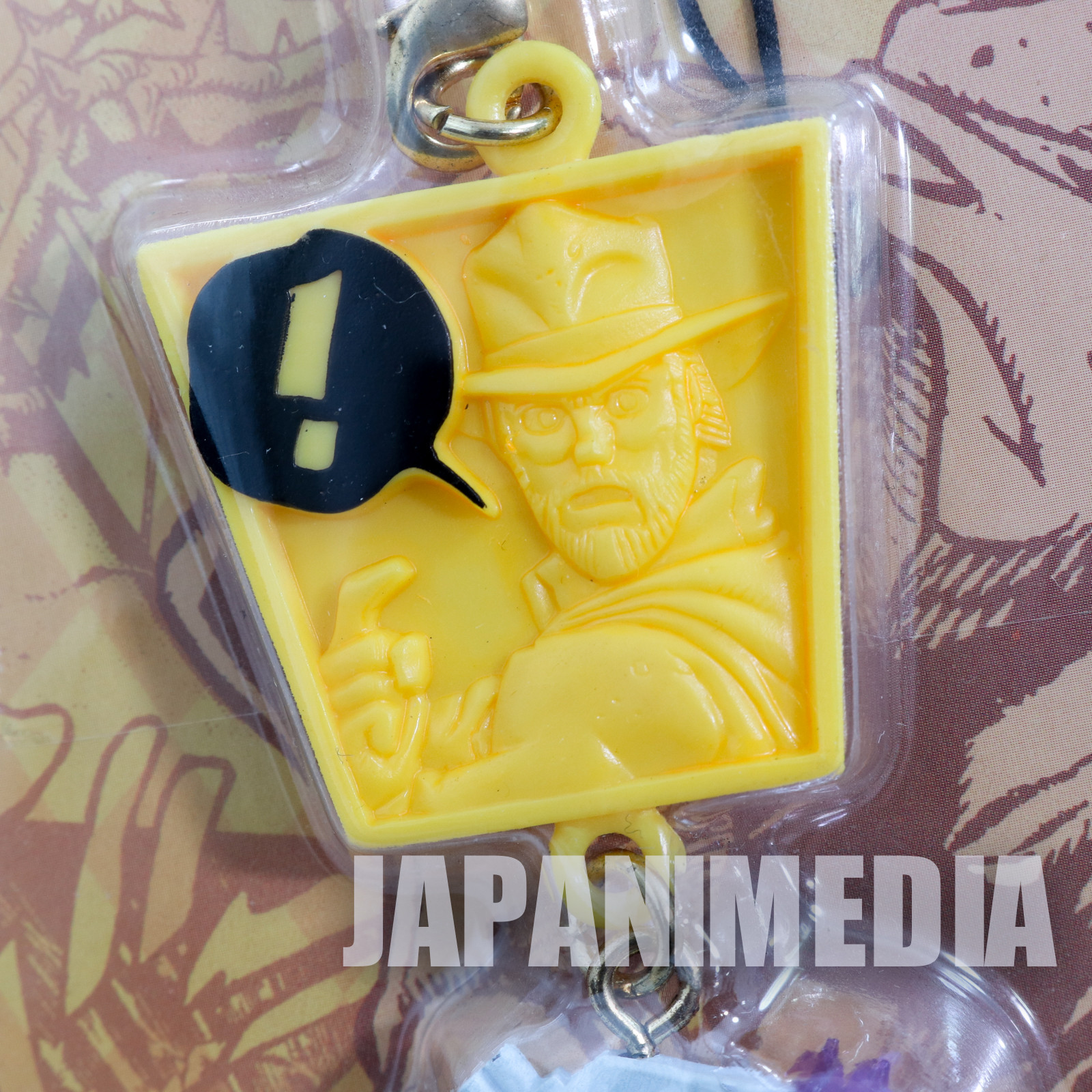 JoJo's Bizarre Adventure Hermit Purple Joseph Joestar Mobile Strap JAPAN ANIME