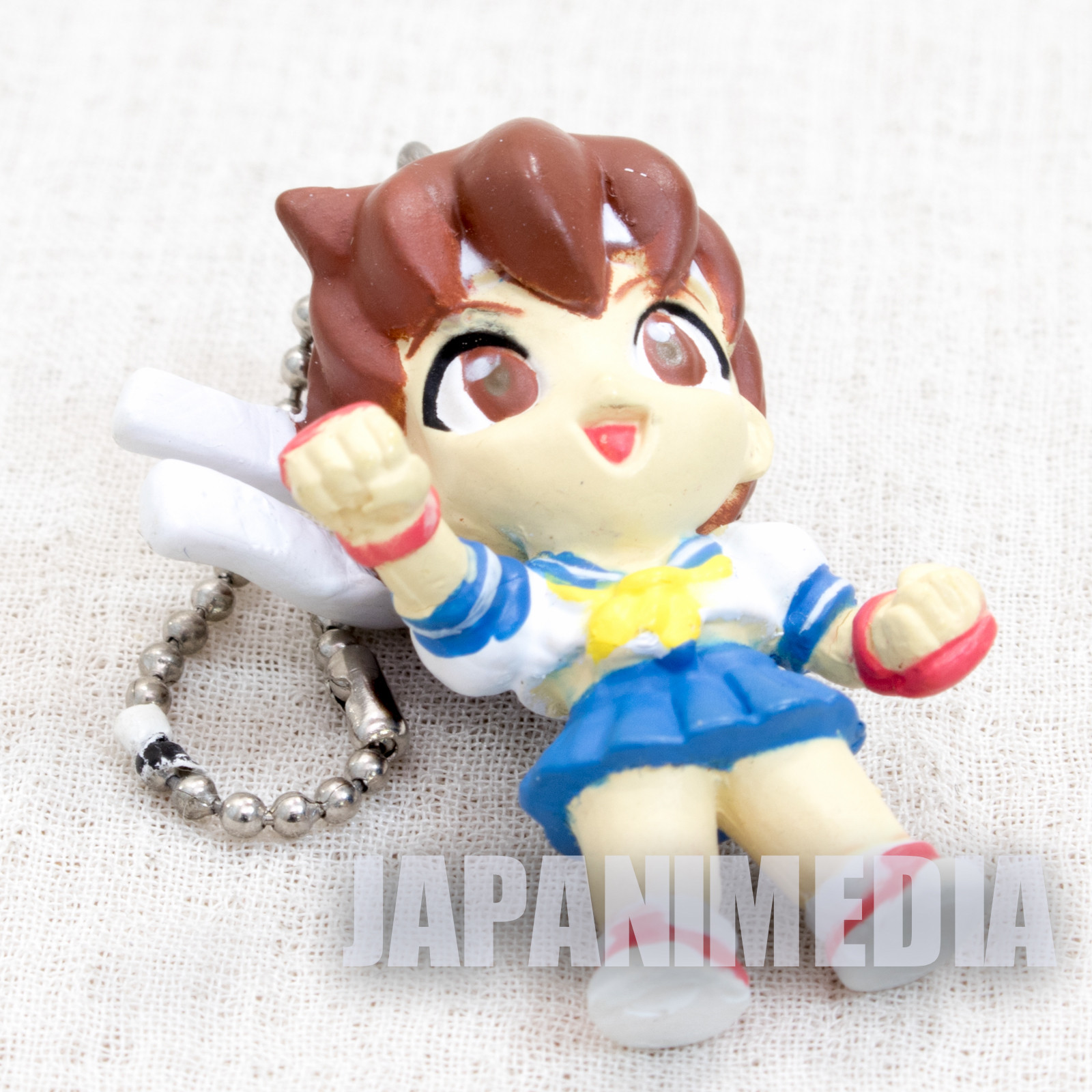 Street Fighter 2 Mini Figure Sakura Figure Ballchain Capcom JAPAN GAME 2