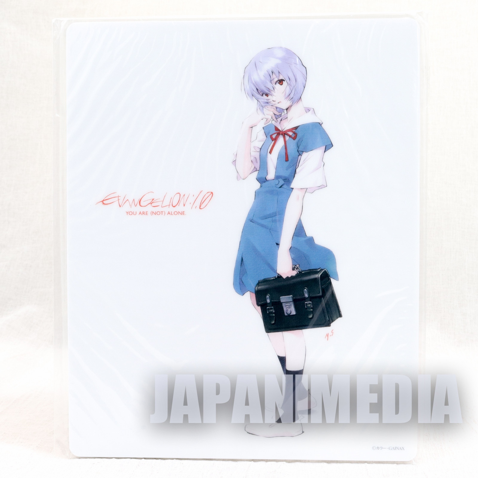 Evangelion :1.0 Rei Ayanami School Uniform Mouse Pad JAPAN MANGA