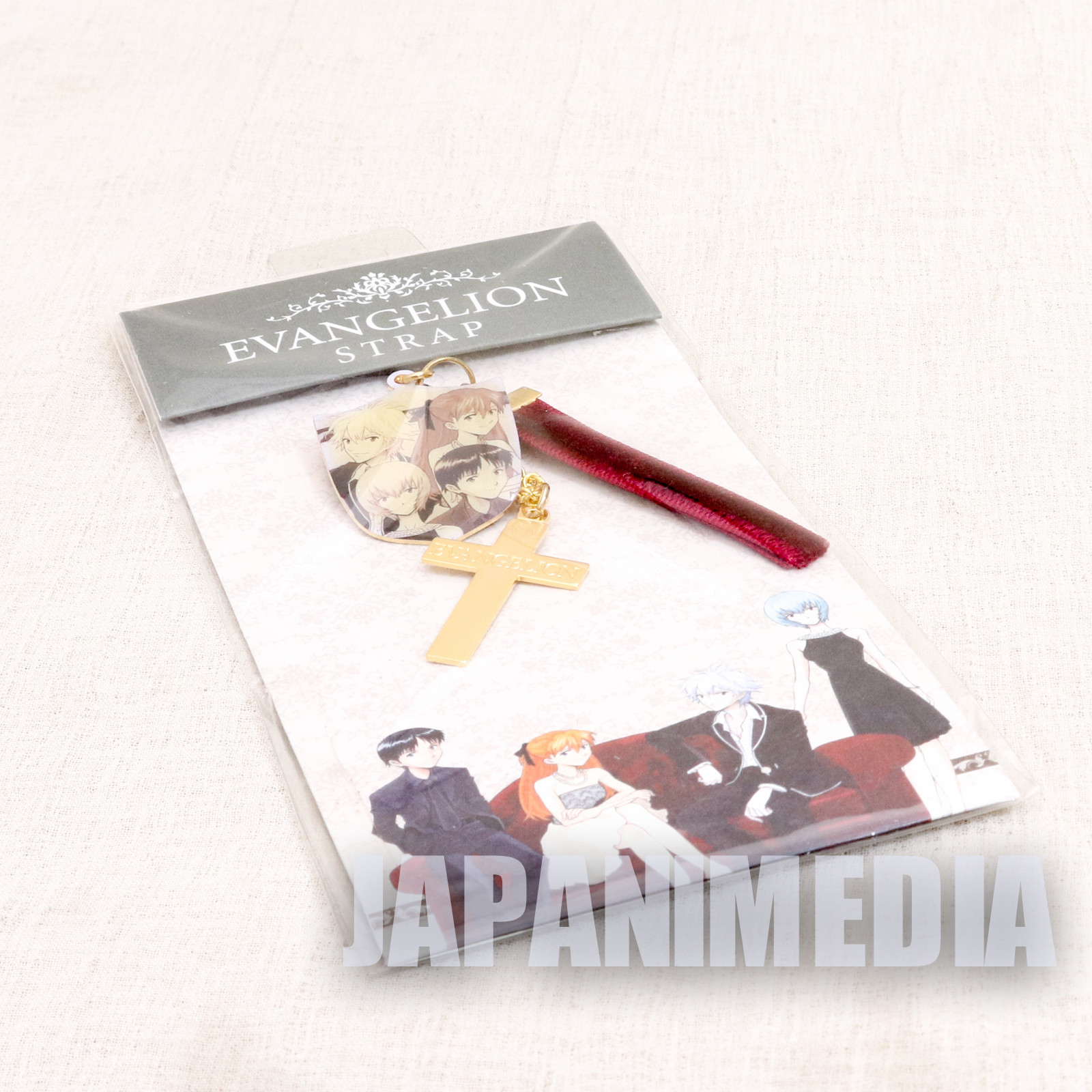 Evangelion Mascot Charm Strap Ayanami Asuka Kaworu Shinji JAPAN MANGA