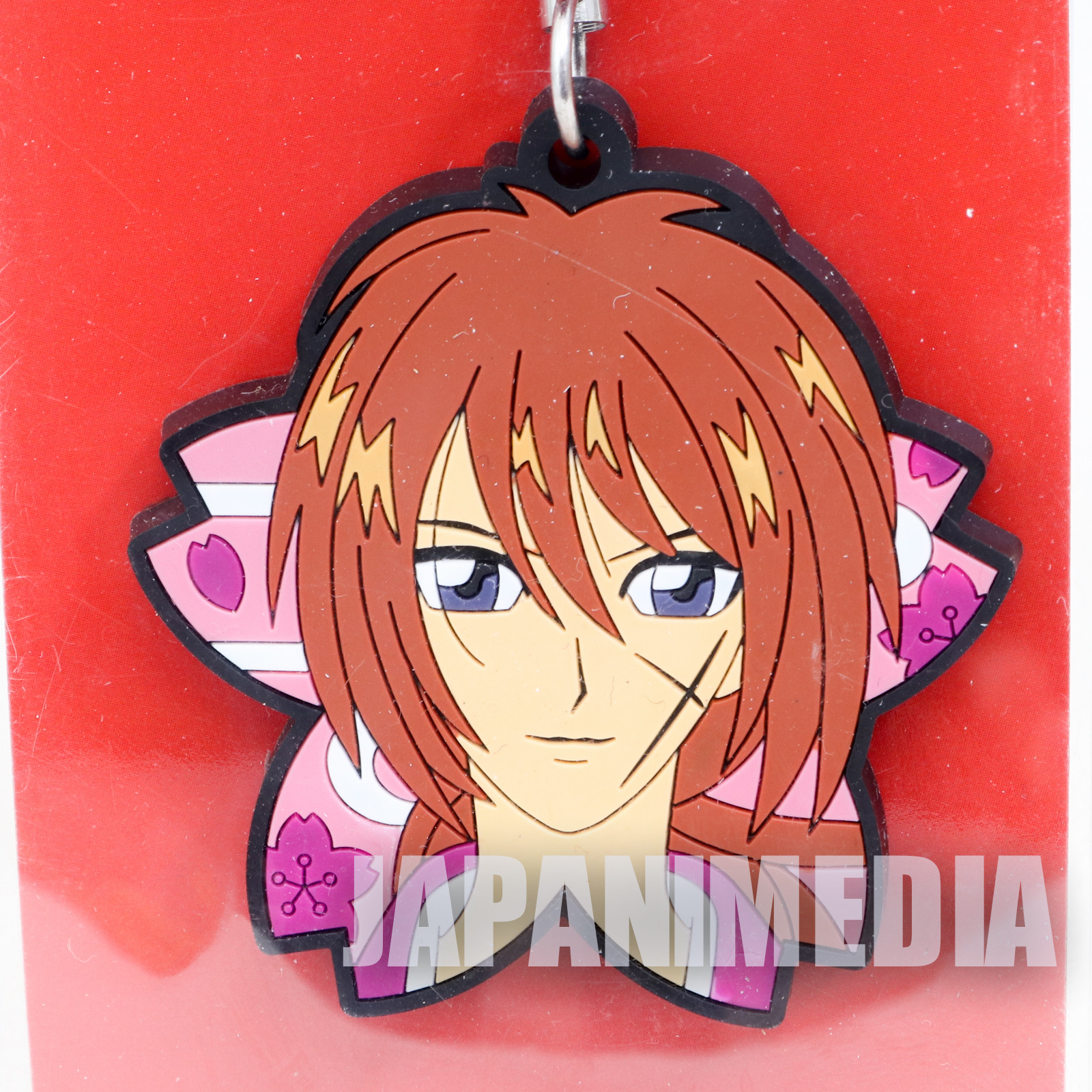 Rurouni Kenshin Himura Kenshin Rubber Mascot Strap Aniplex JAPAN