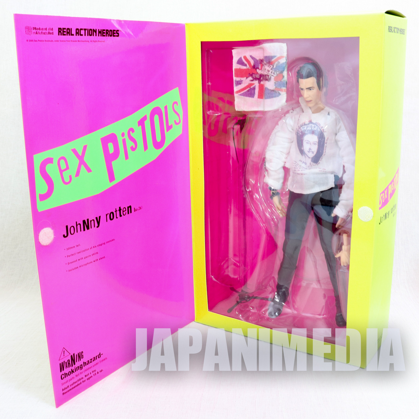 Johnny Rotten Sex Pistols Real Action Heroes RAH Figure Medicom