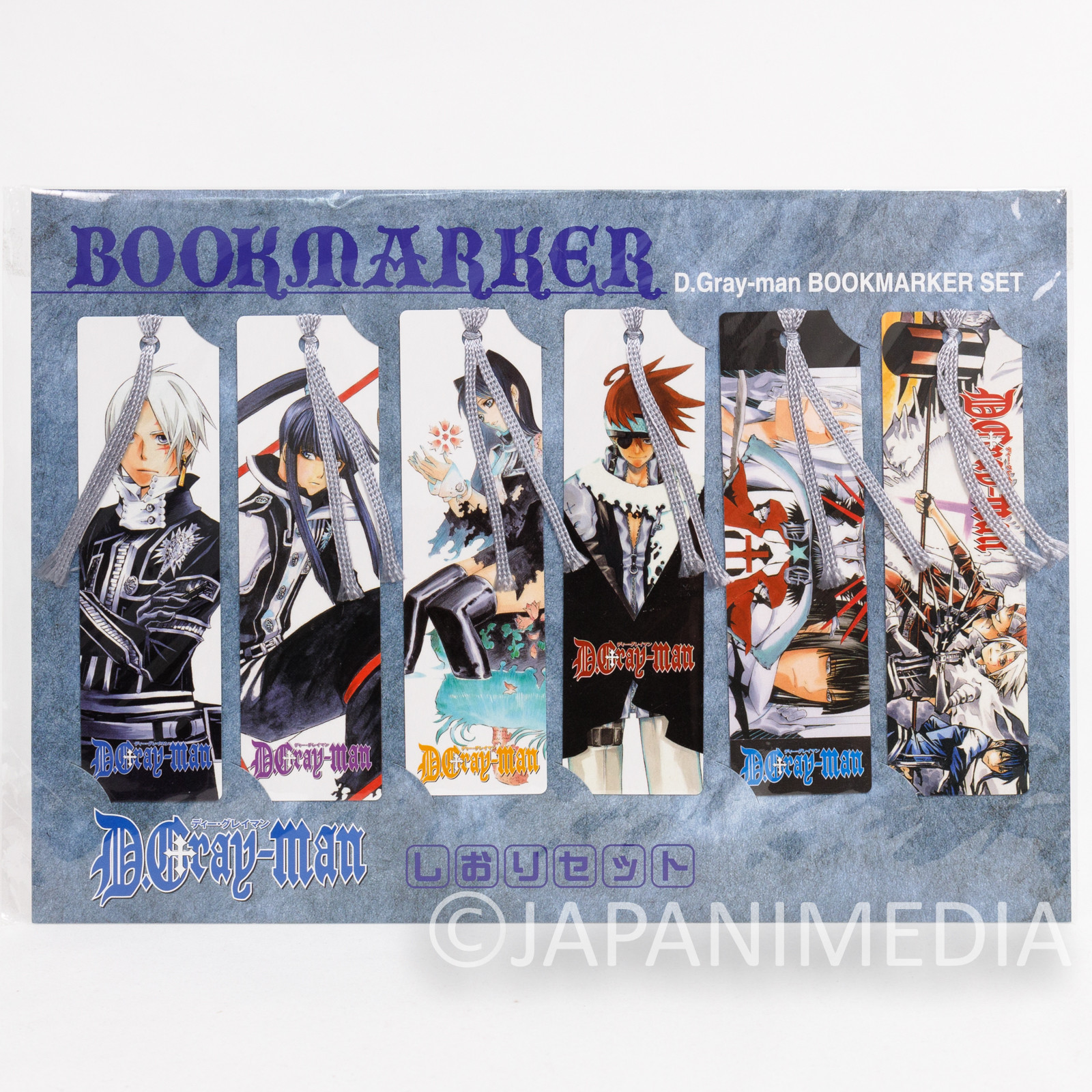 D.Gray-man Bookmarker 6pc set Jump Festa 2008 [Allen / Kanda