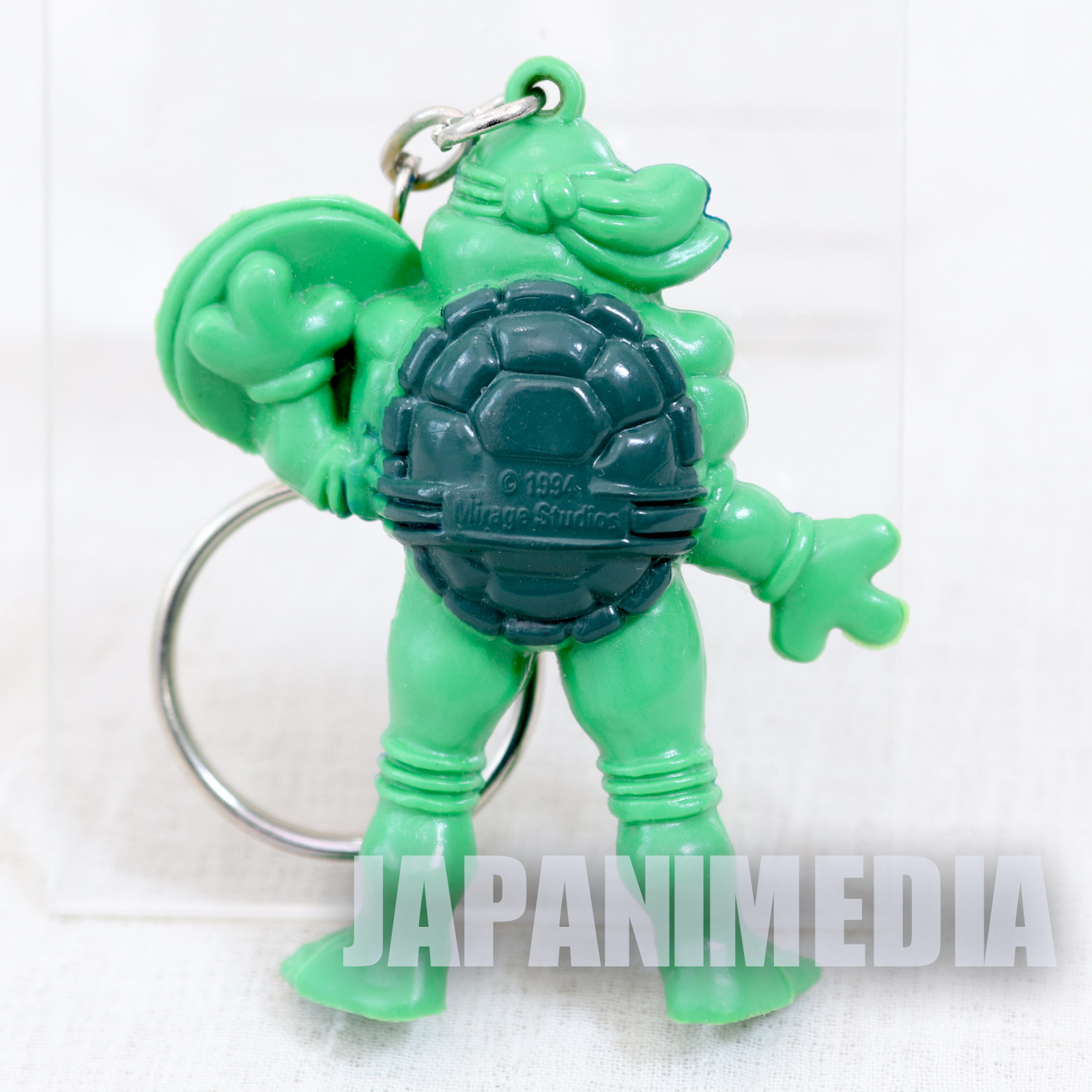 Retro RARE TMNT Teenage Mutant Ninja Turtles Leonardo Figure Key Chain 1994 3