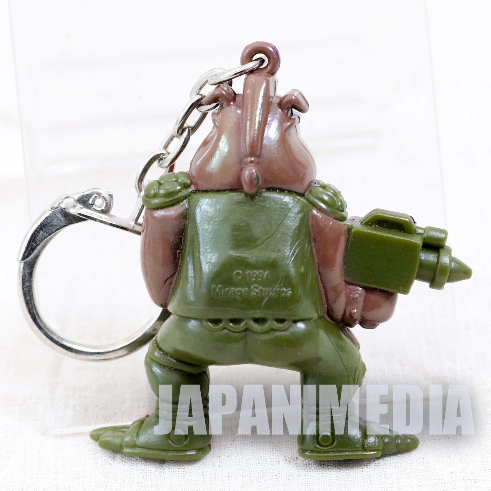 Retro RARE TMNT Teenage Mutant Ninja Turtles Bebop Figure Key Chain 1994 2