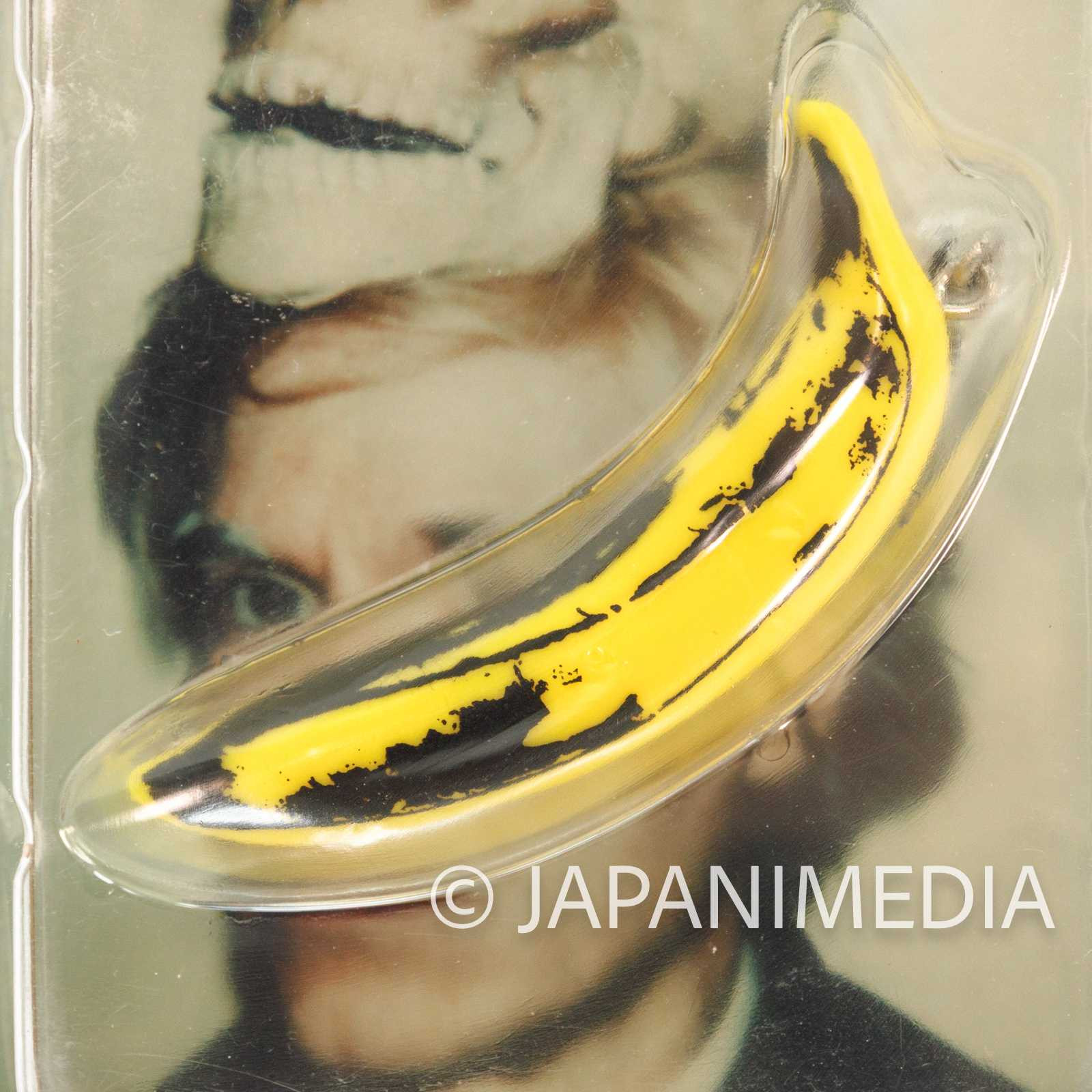 Andy Warhol Banana Keychain (Yellow Ver.) Ultra Detail Figure Medicom Toy JAPAN Japanimedia Store