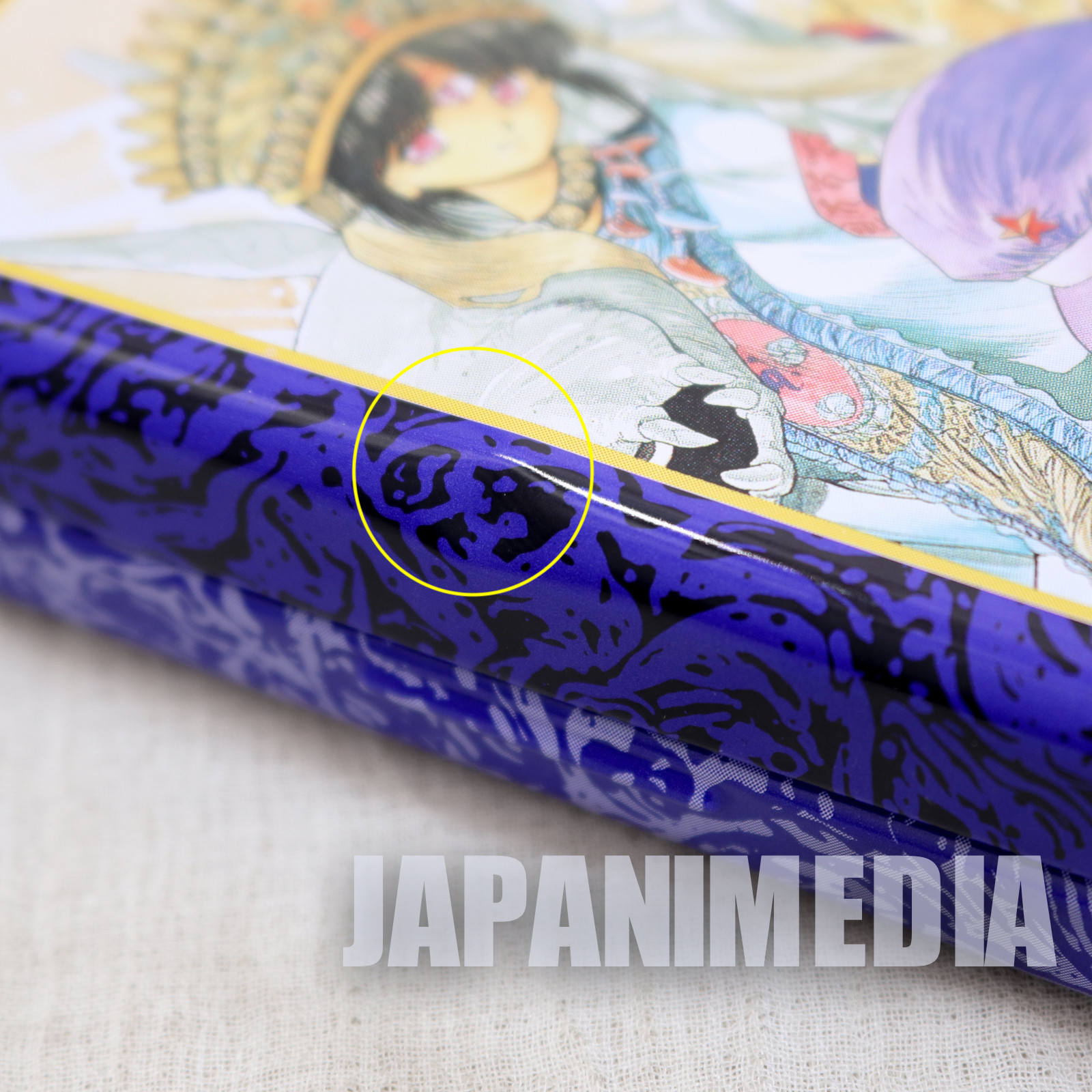 3x3 EYES Pai Ayanokoji Yakumo Fujii Can Pen Case JAPAN ANIME