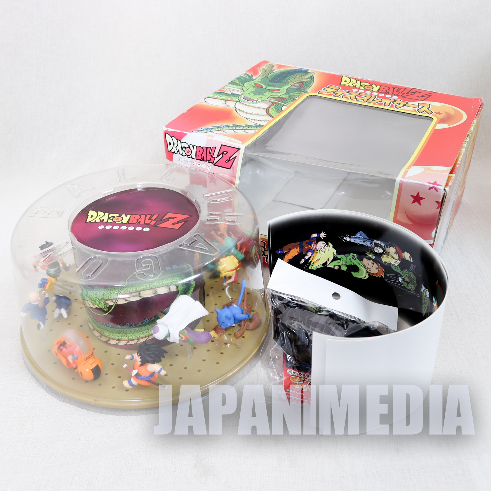 Set of 12 Dragon Ball Z Comics Back Spine Mini Figure Vol.01 w/ Display Case
