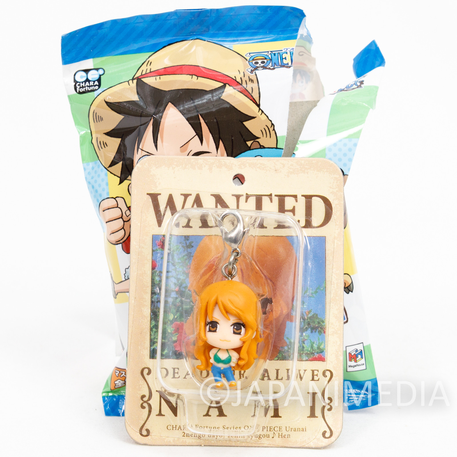 One Piece Nami Mini Figure Chara Fortune Megahouse JAPAN