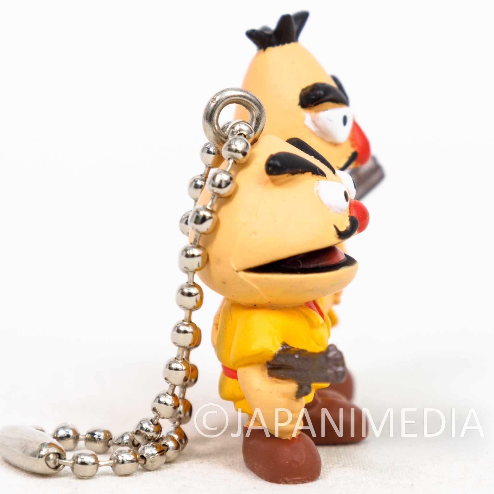 Point Blank Gun Bullet Dr. Don and Dr. Dan Figure Ballchain Namco JAPAN Japanimedia Store